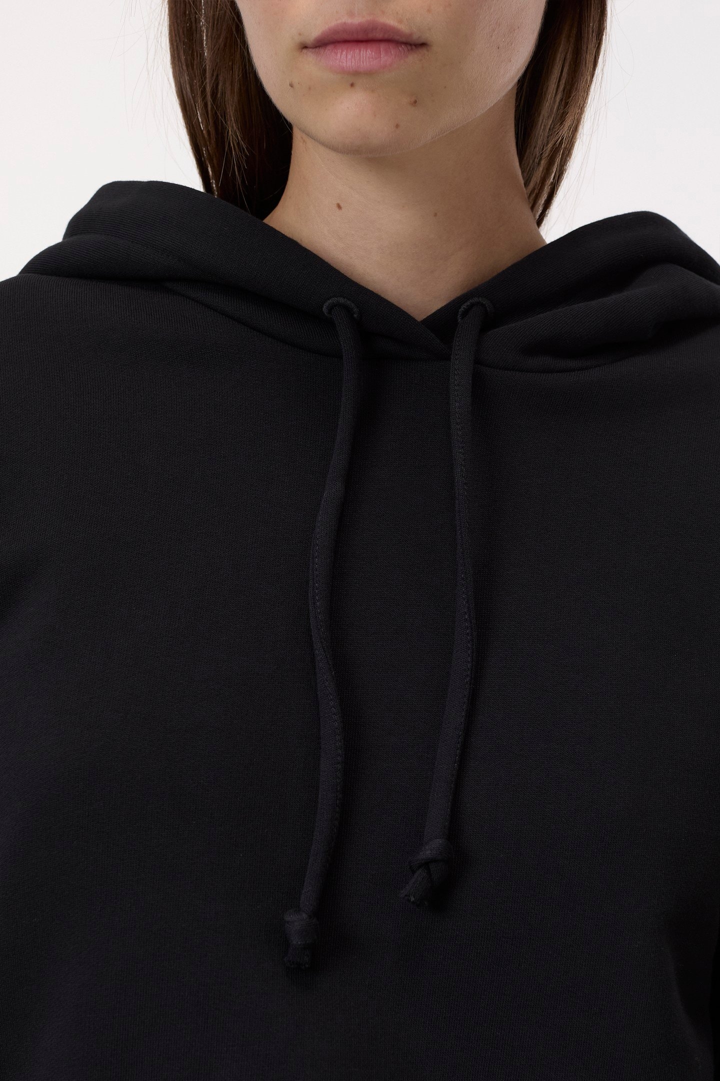 CROPPED HOODIE T-SHIRTS BLACK 5