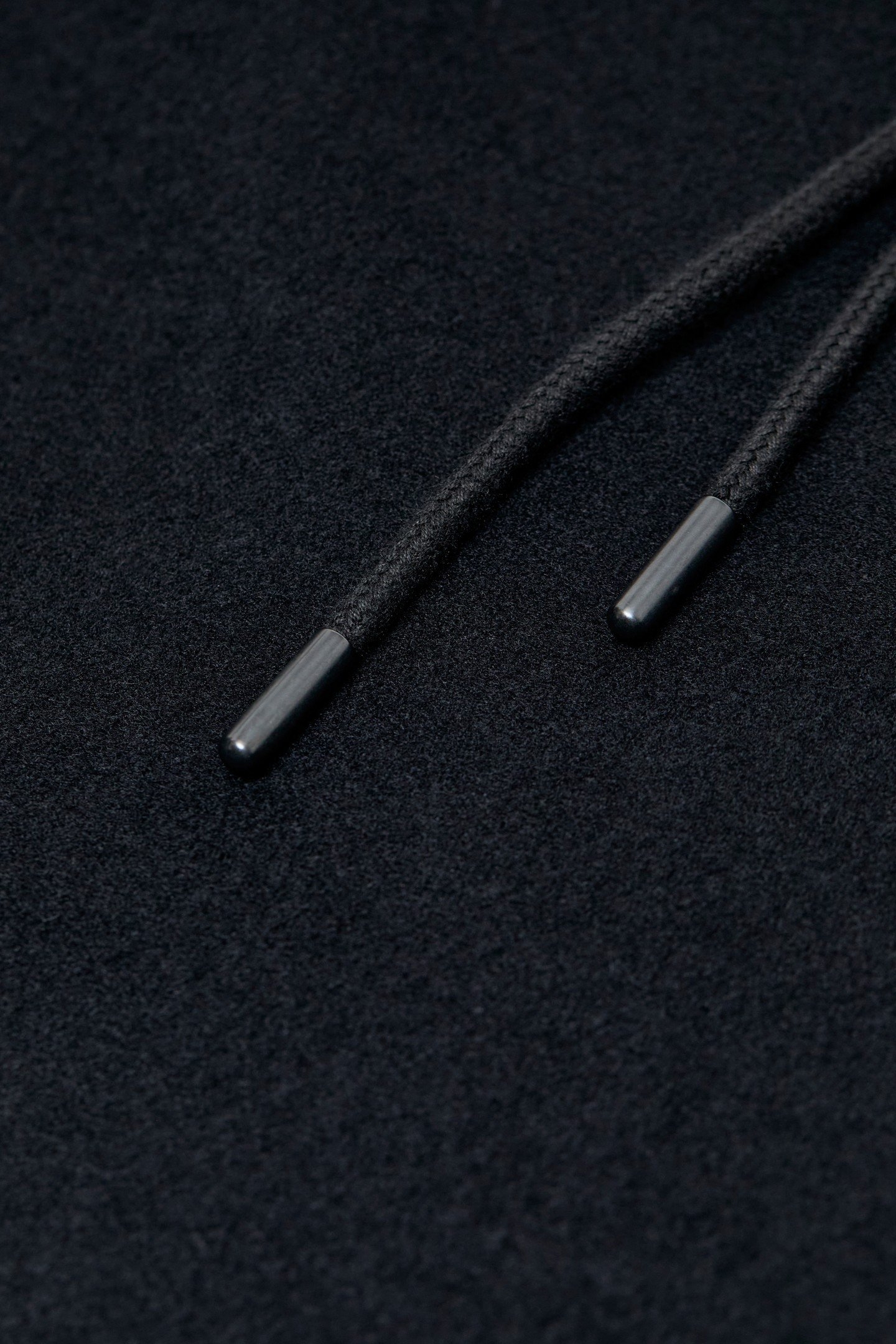 WOOLEN HOODIE BLACK 5