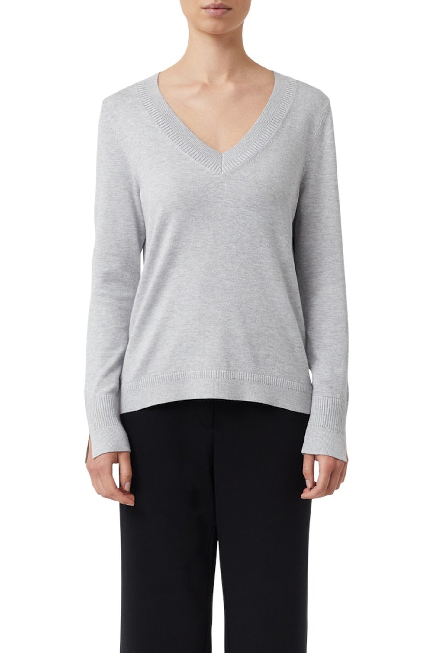 COMMA PULLOVER LIGHT GREY 3