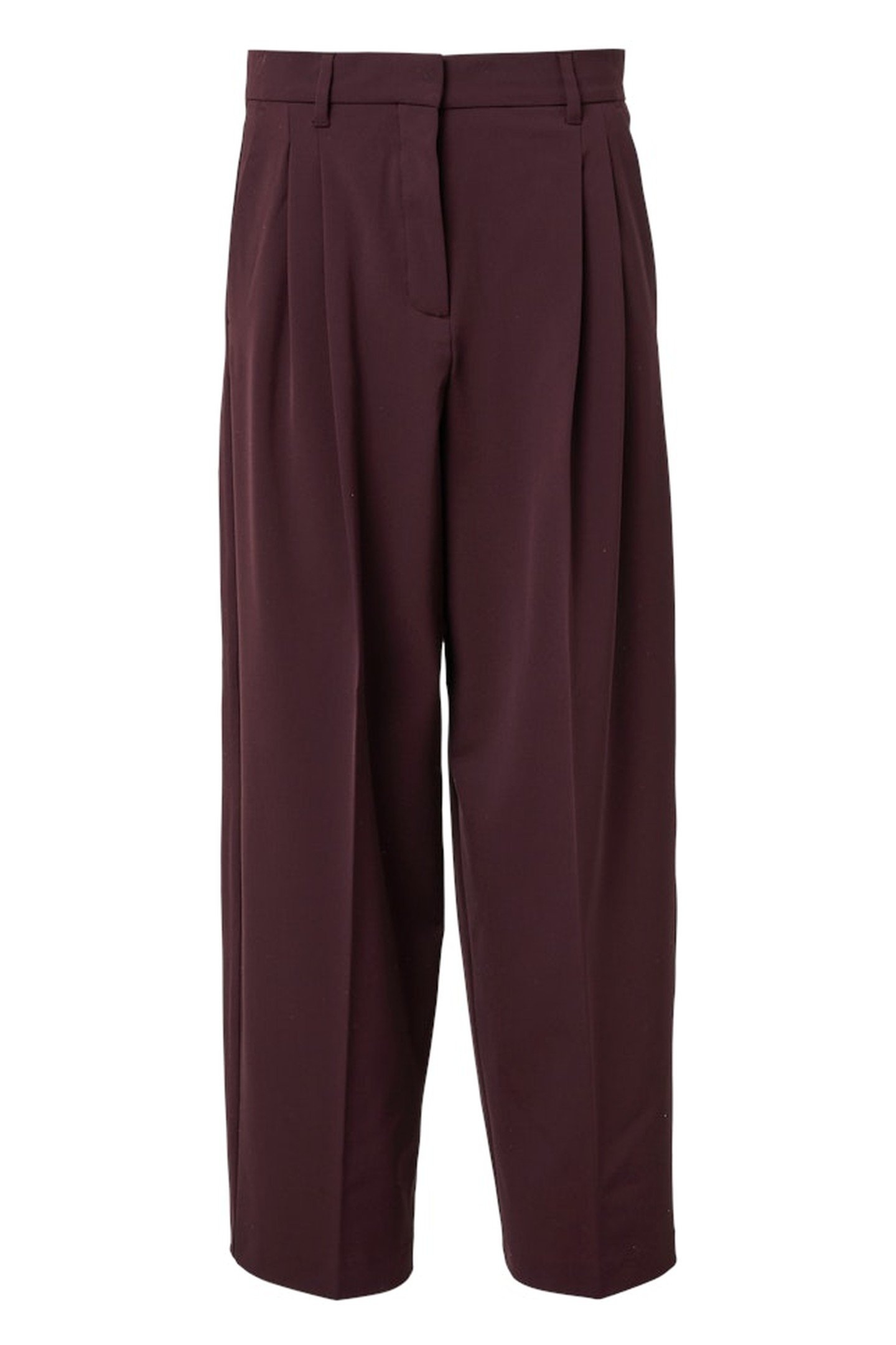 COMMA PANTS BURGUNDY 1
