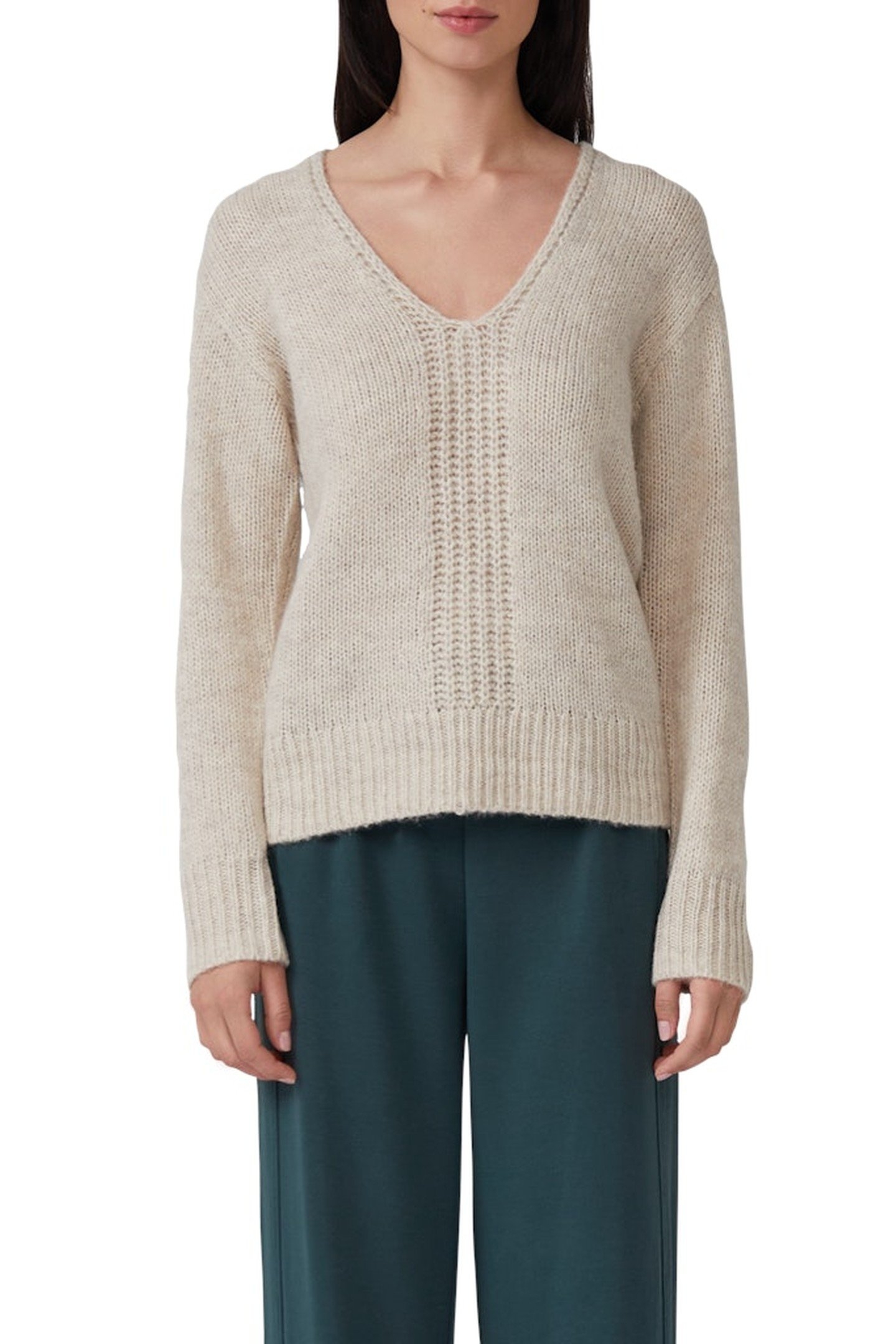 S.OLIVER PULLOVER BEIGE 1