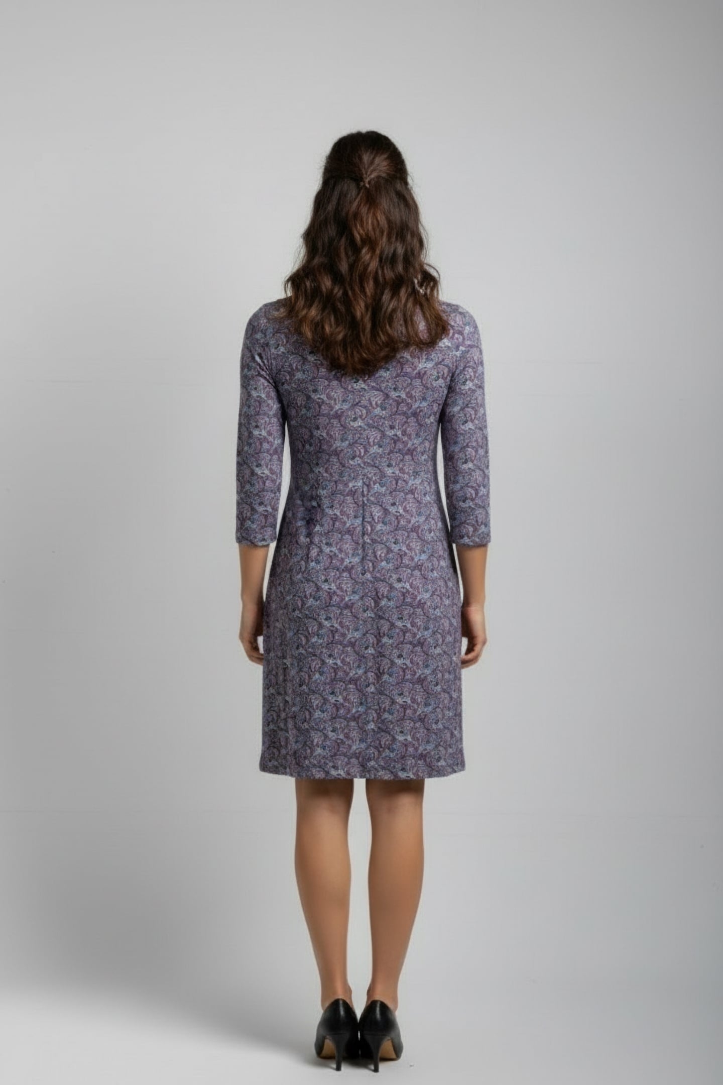 PIPPY LONG LINE TOP PLUM PRINT 2