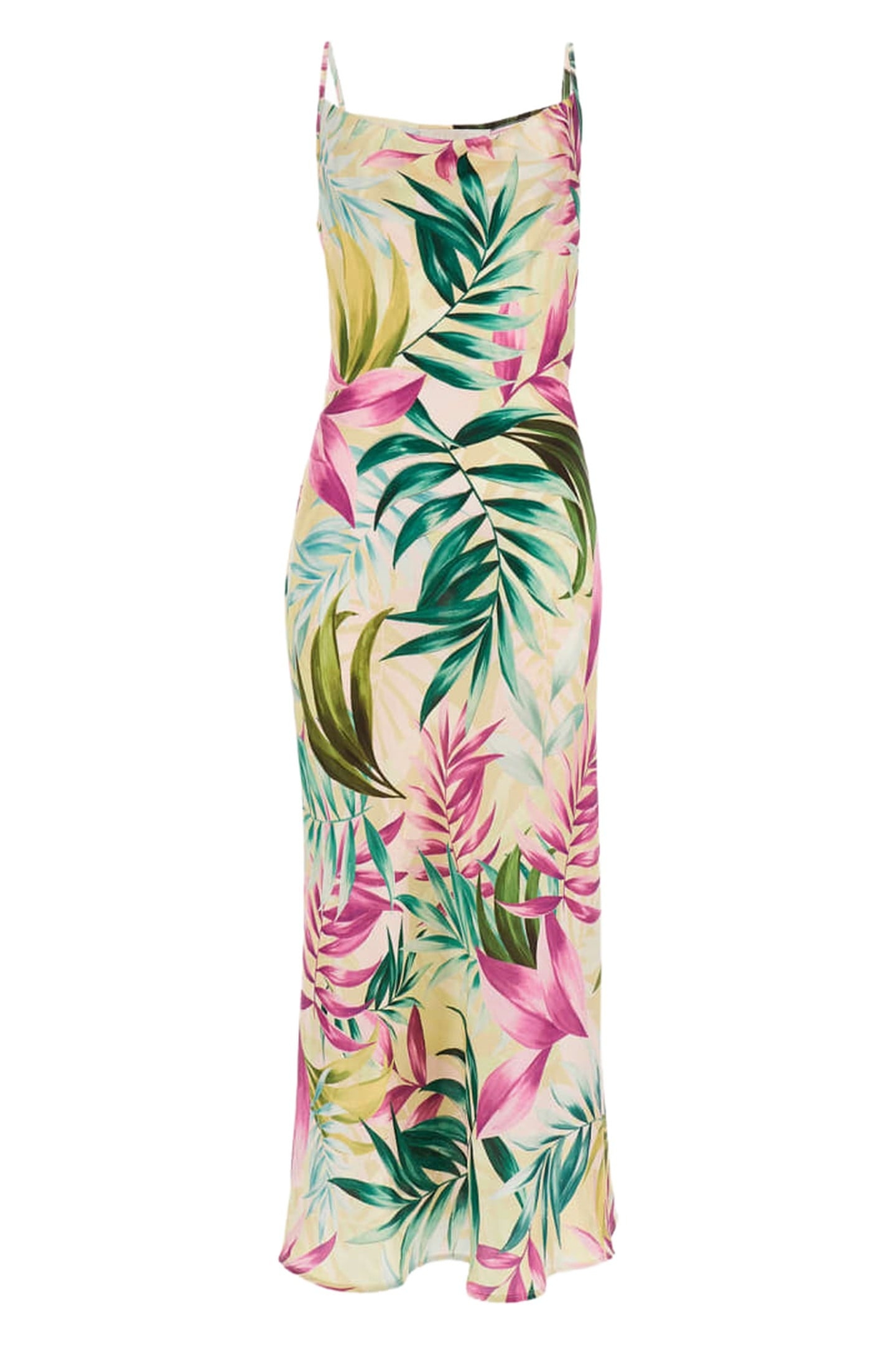GUESS ECO NEW AKILINA DRESS TROPICAL ESCAPE PRIN 4