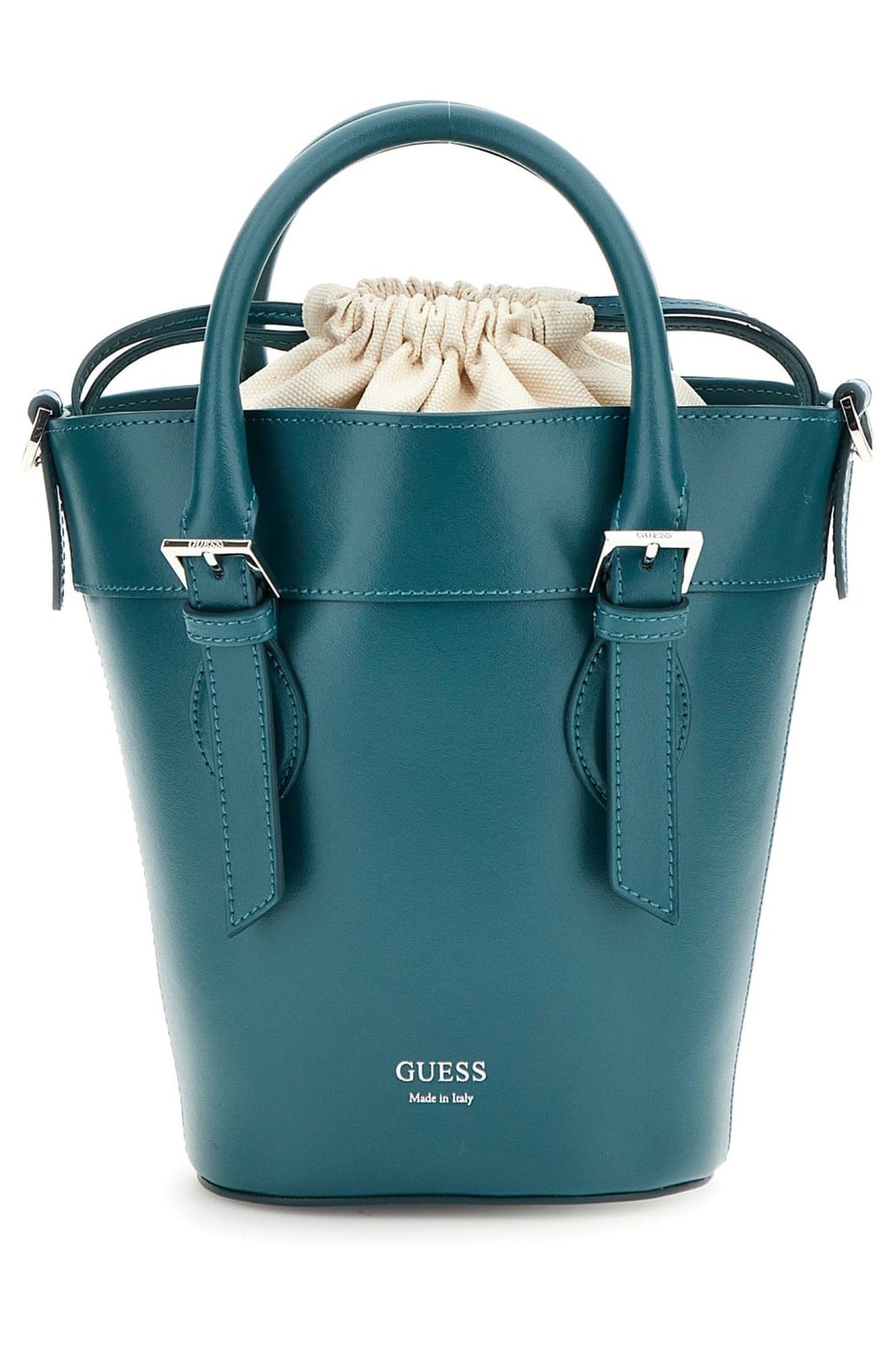 DIANA MAXI SATCHEL CHROME GREEN 2