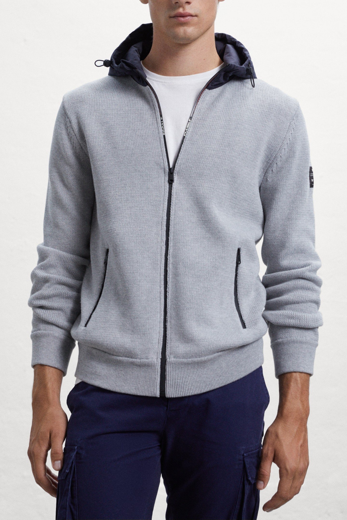 LESCAALF KNIT LIGHT GREY MELANGE 2