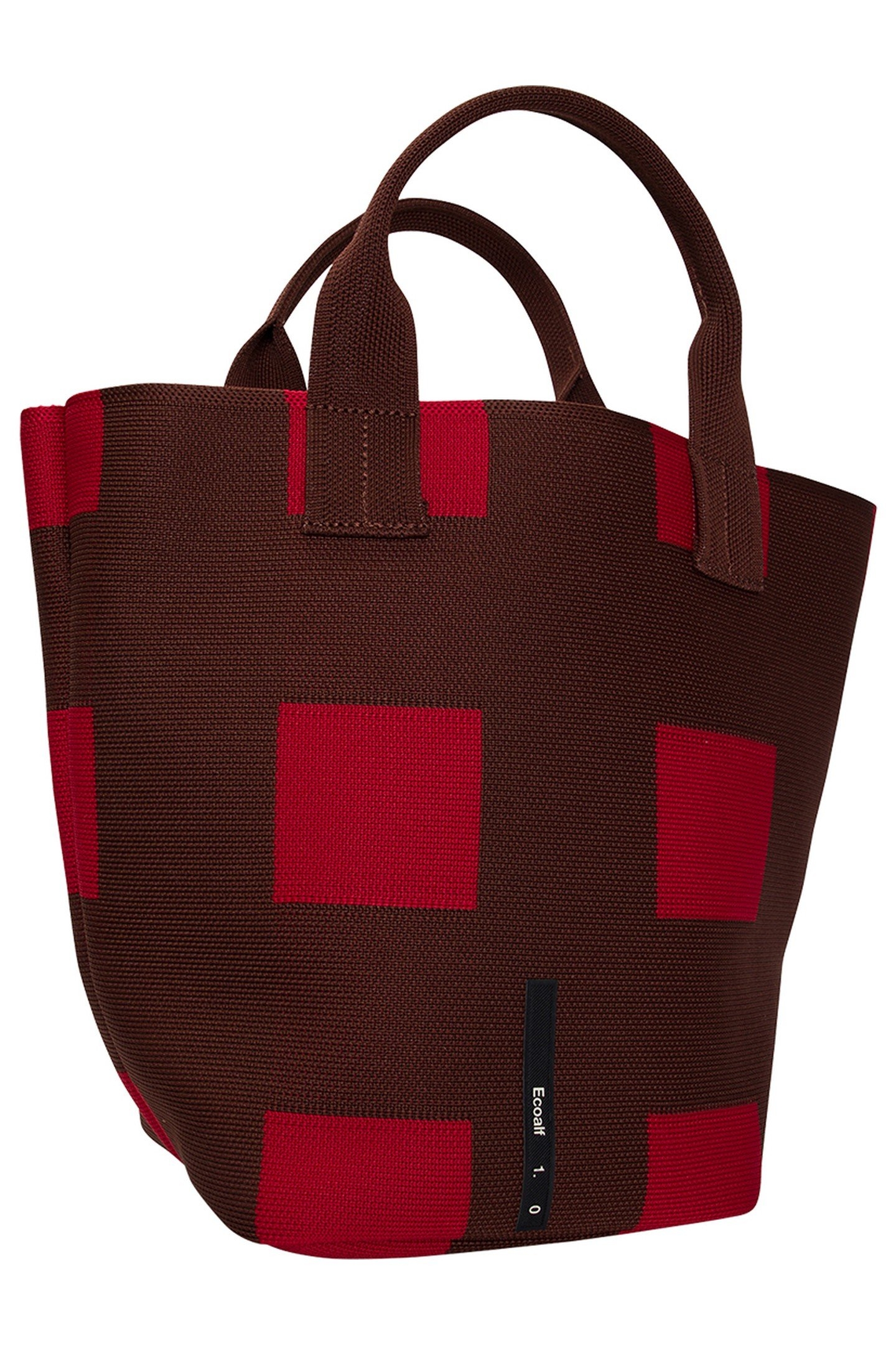 CHARLYALF BUCKET BAG DARK RED 2