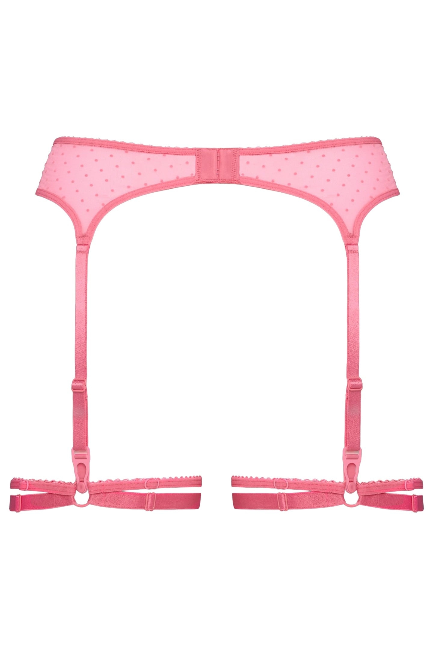 PEEKABOO PINK LEMONADE GARTER BELT 3