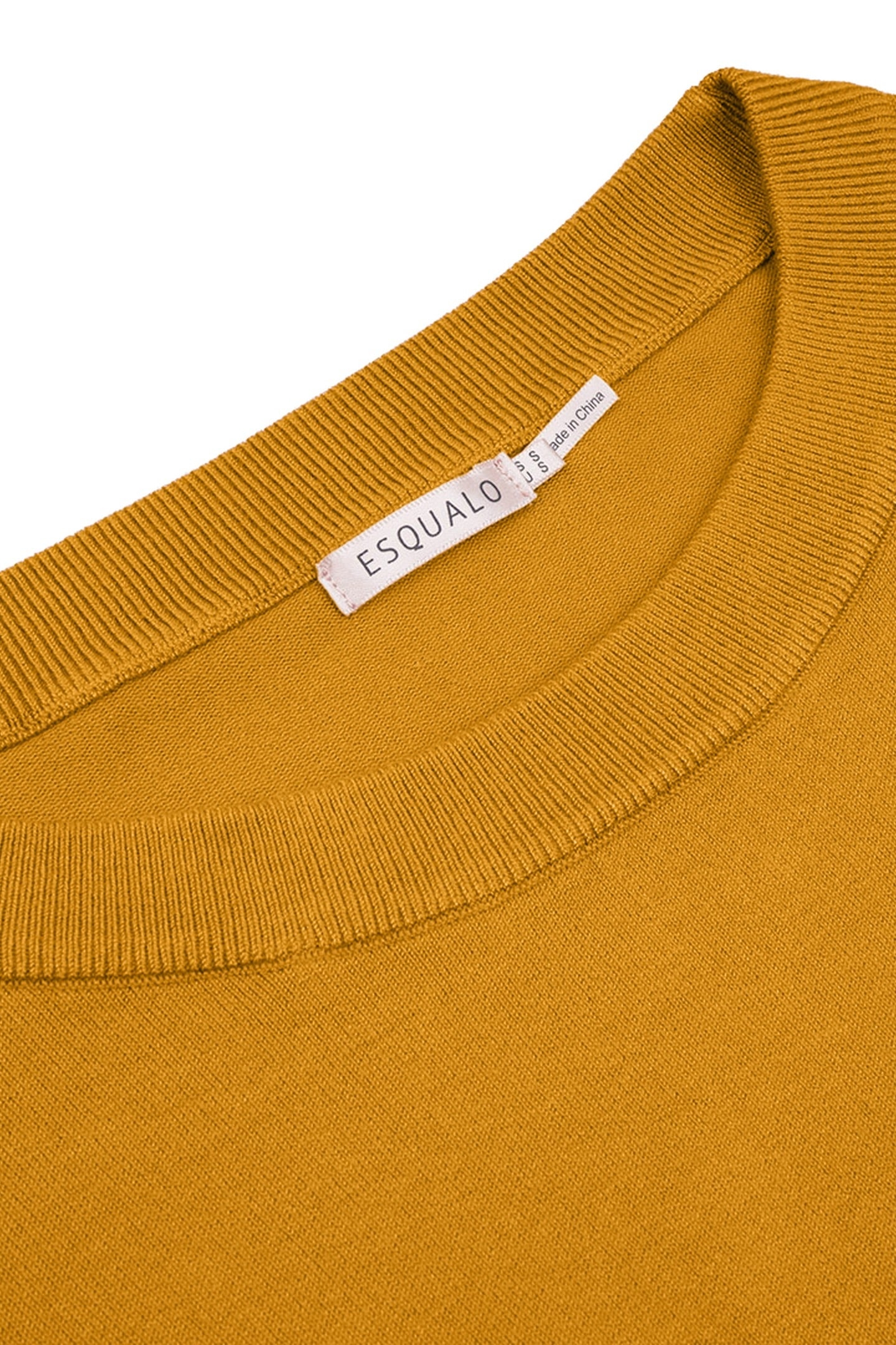 SWEATER BASIC BOXY MUSTARD 2