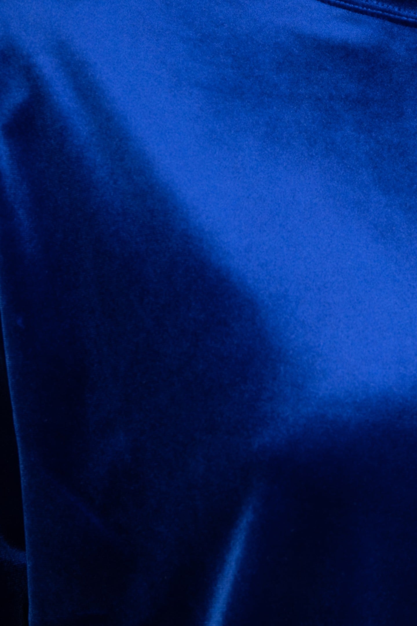 SWEATER SHOULDER DETAILS VELOURS BLUE 8