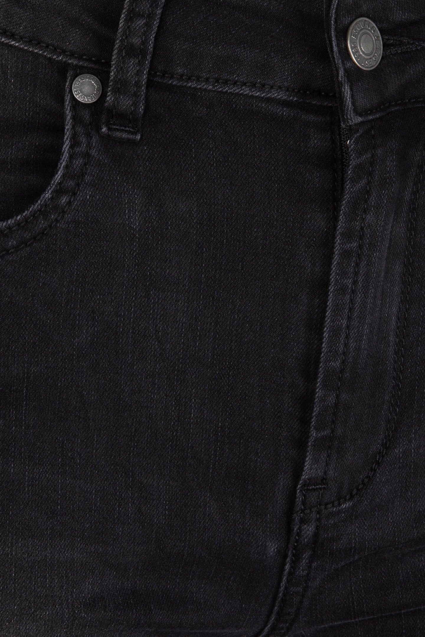 TROUSERS FLAIR BLACK DENIM BLACK 5