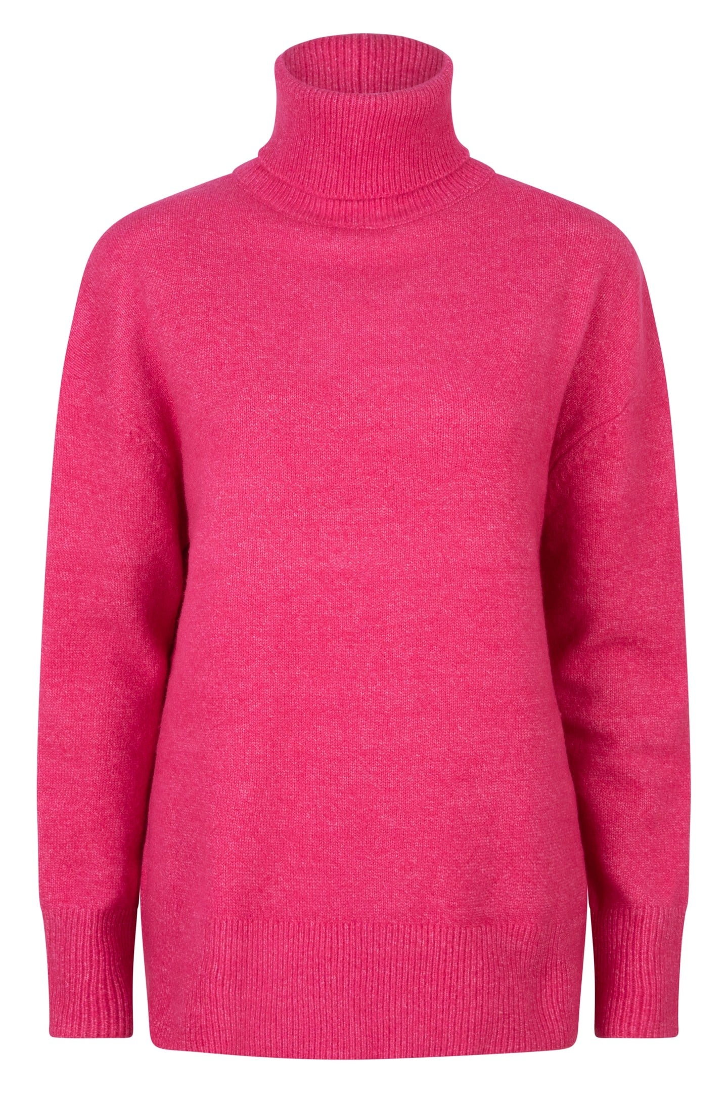 SWEATER LOOSE COL PINK 1