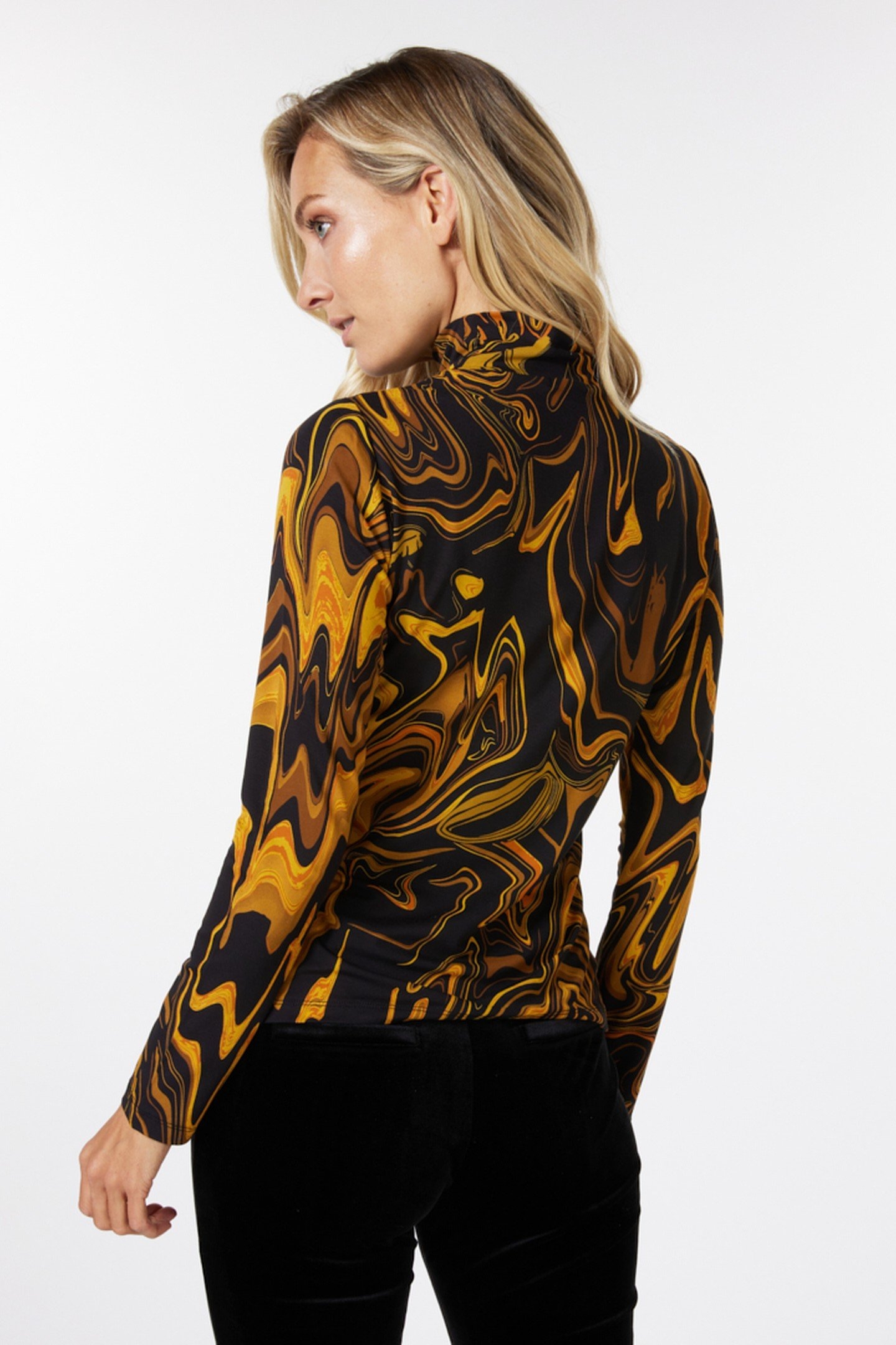 TOP COL SWIRL PRINT PRINT 4