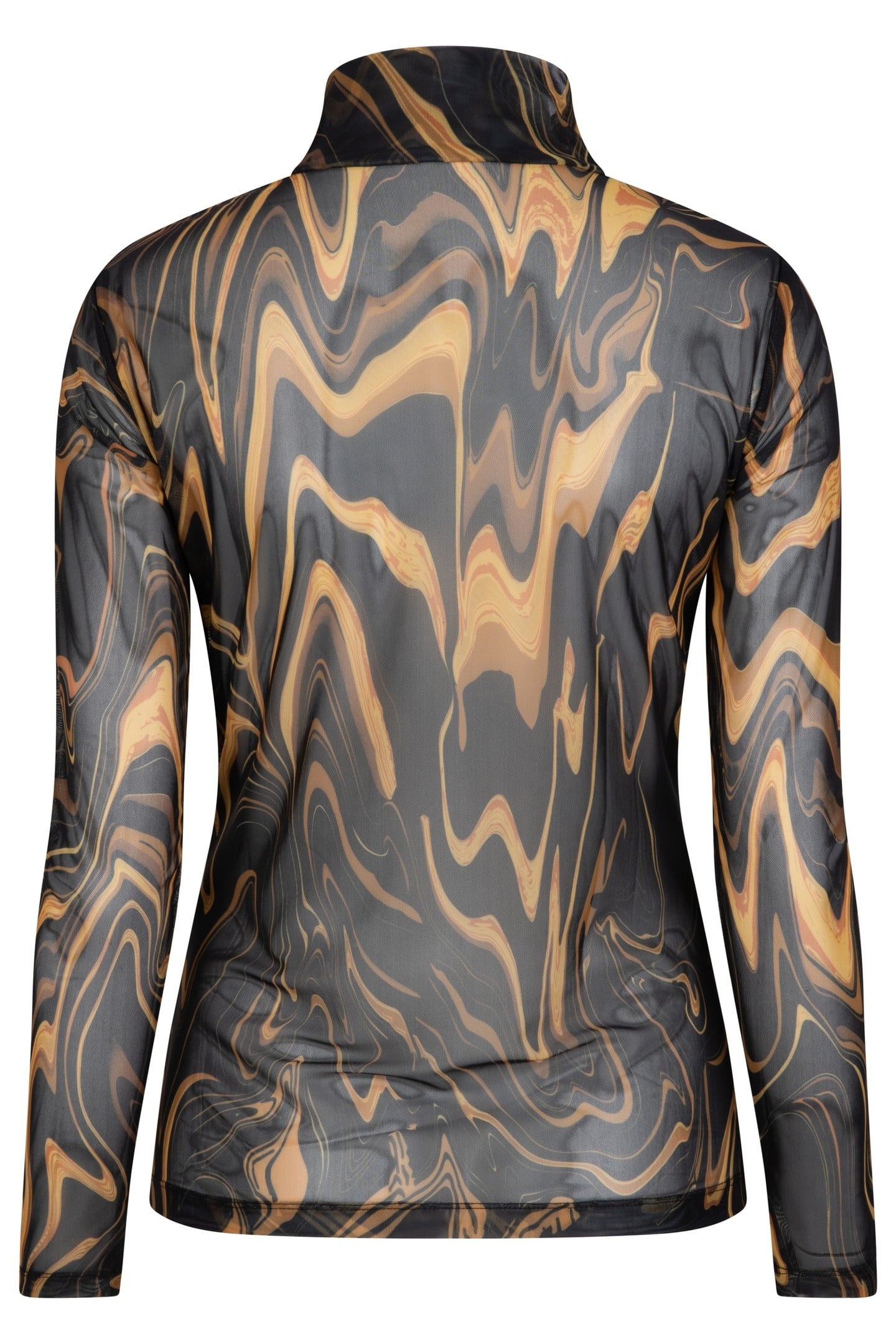 TOP MESH SWIRL PRINT PRINT 2