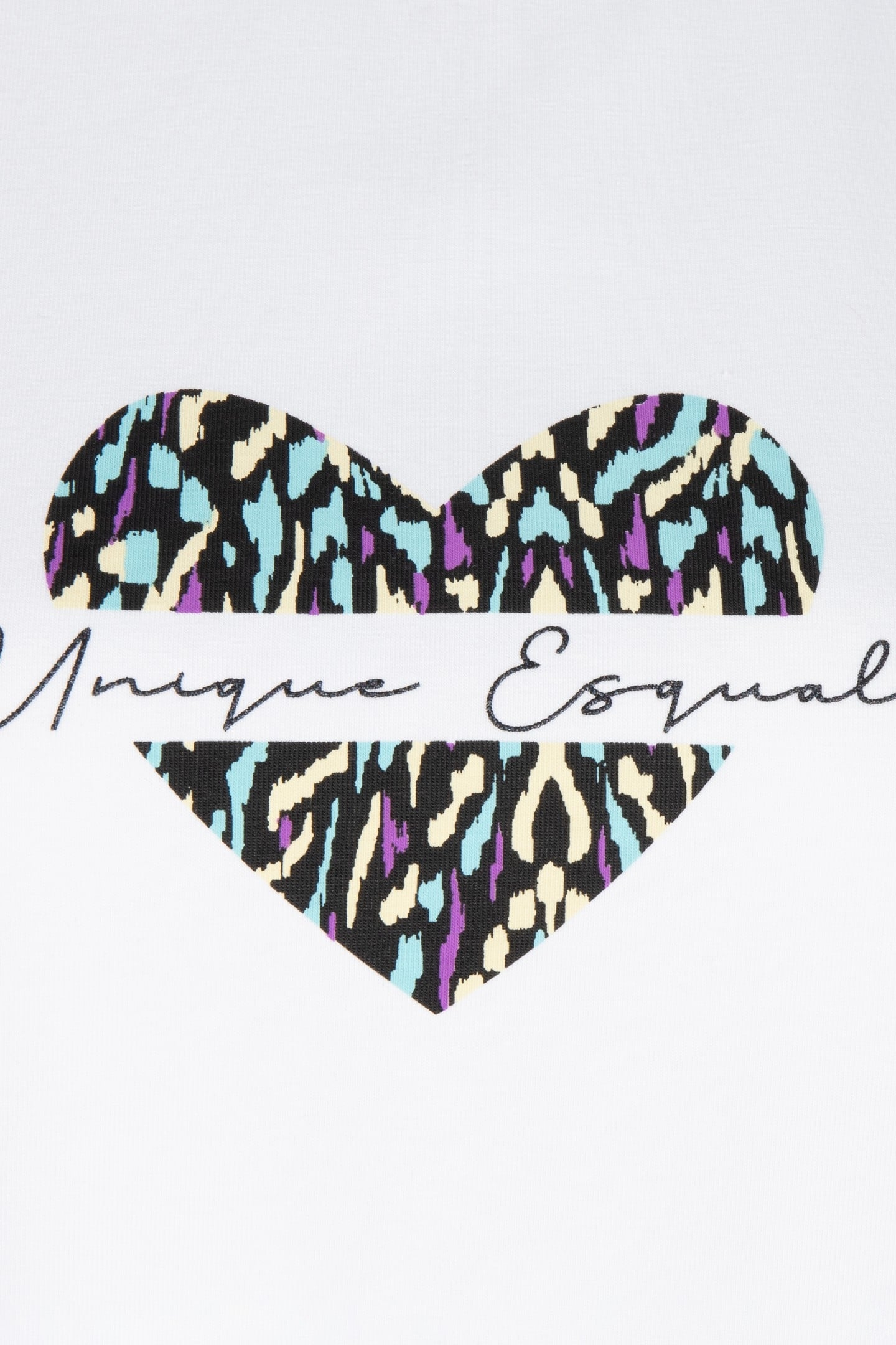 T-SHIRT HEARTS DEEP LAVENDER 3