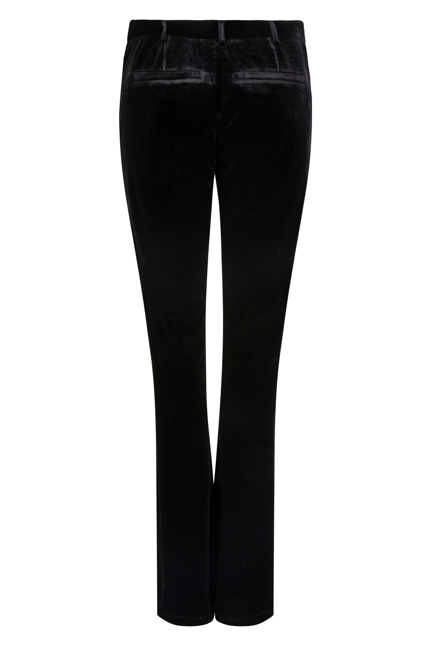 TROUSERS FLAIR VELOURS BLACK 6