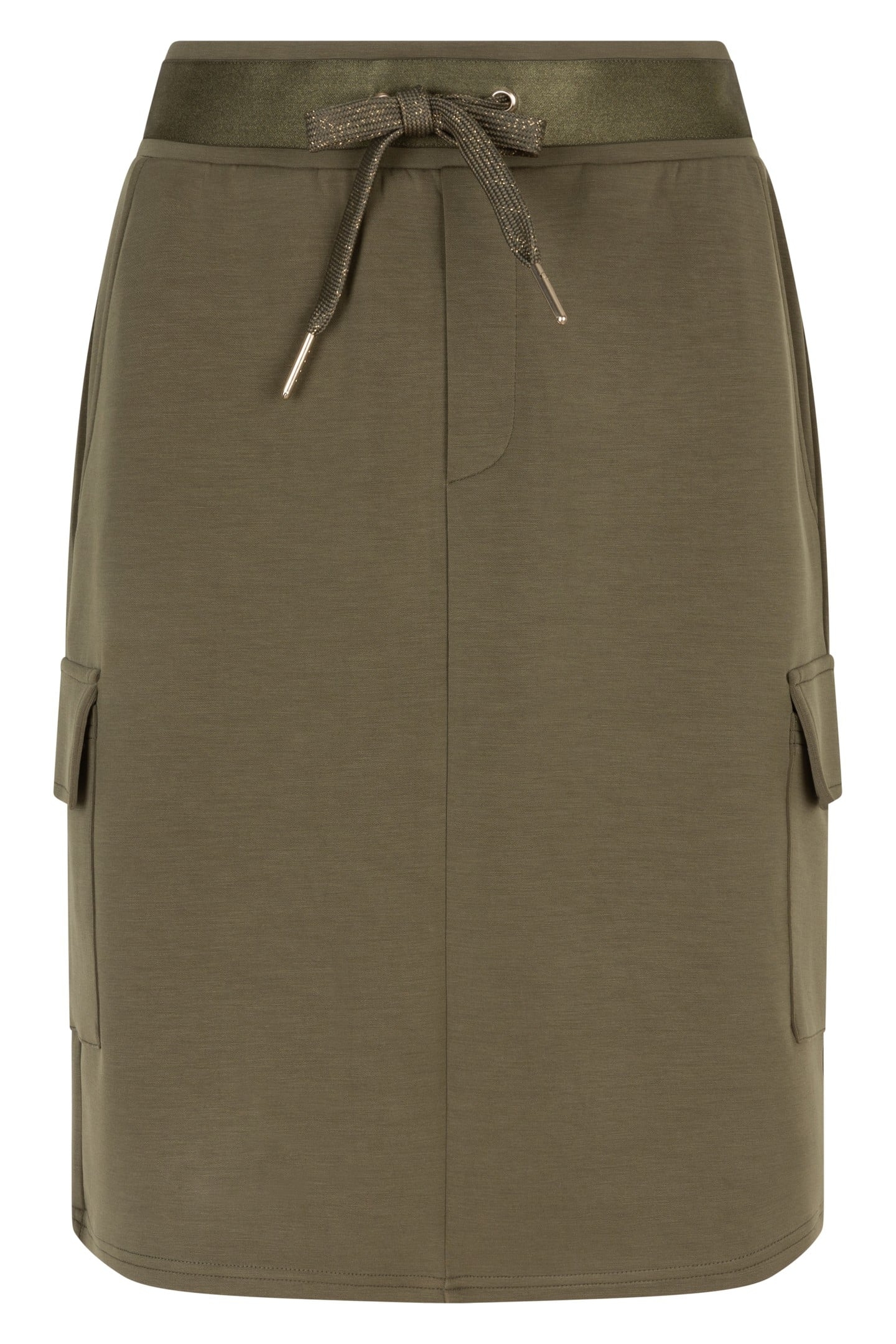SKIRT CARGO MODAL MOSS GREEN 3