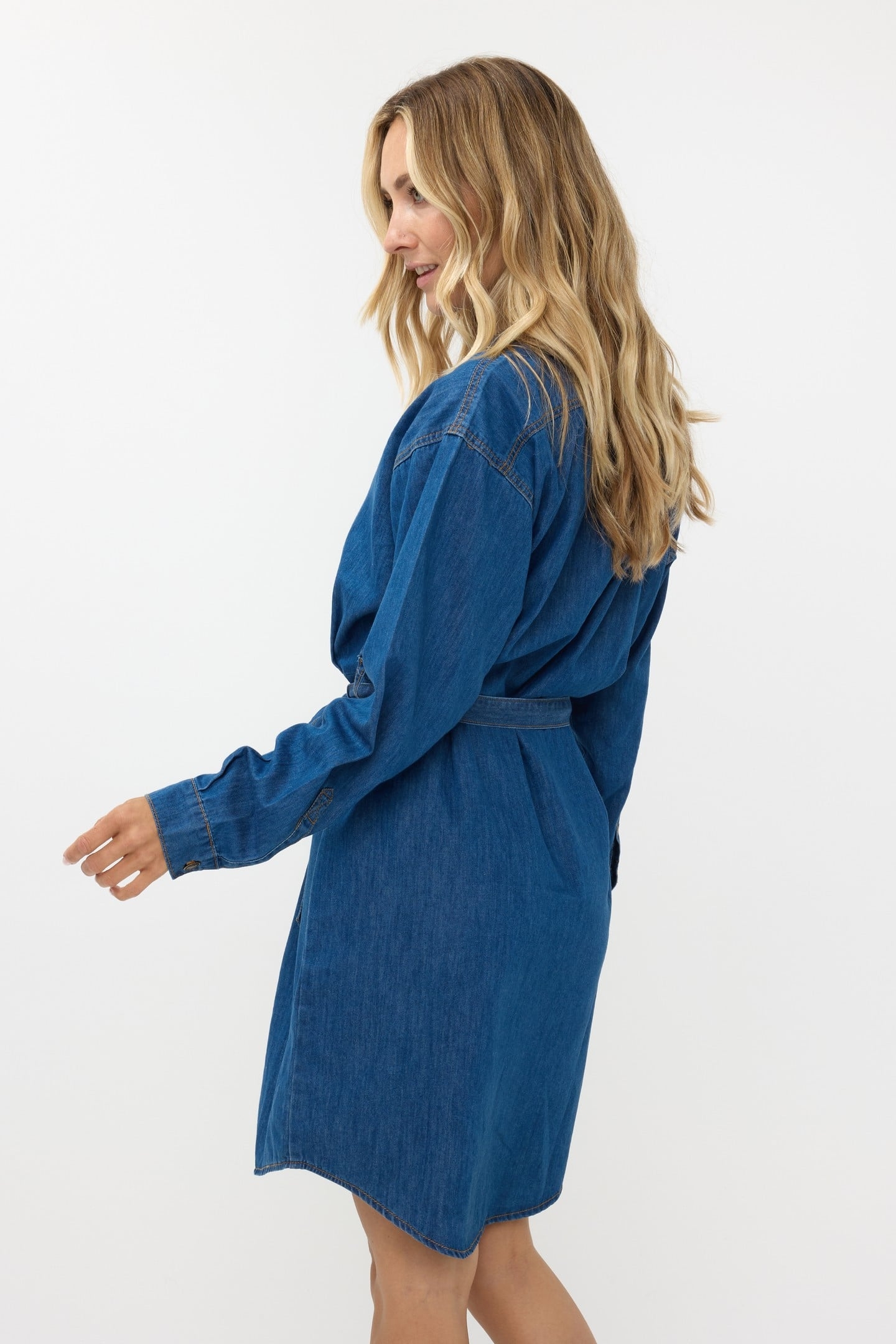 DRESS DENIM OVERSIZED JEANS BLUE 3