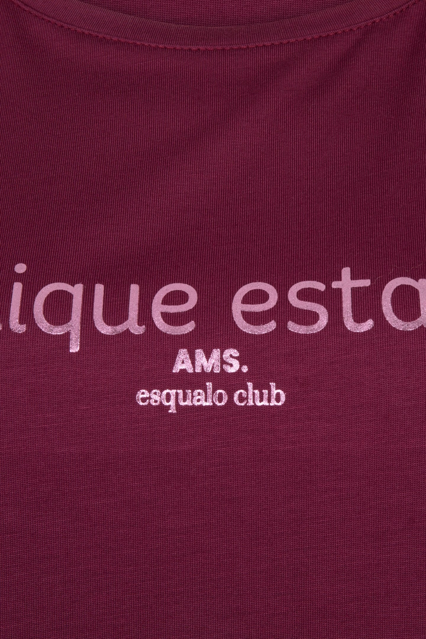 T-SHIRT "ESTATE" MODAL WINE RED 6