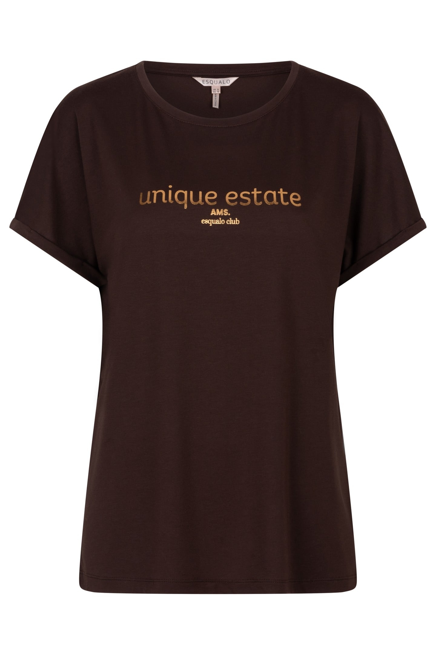 T-SHIRT "ESTATE" MODAL CHOCOLATE 3