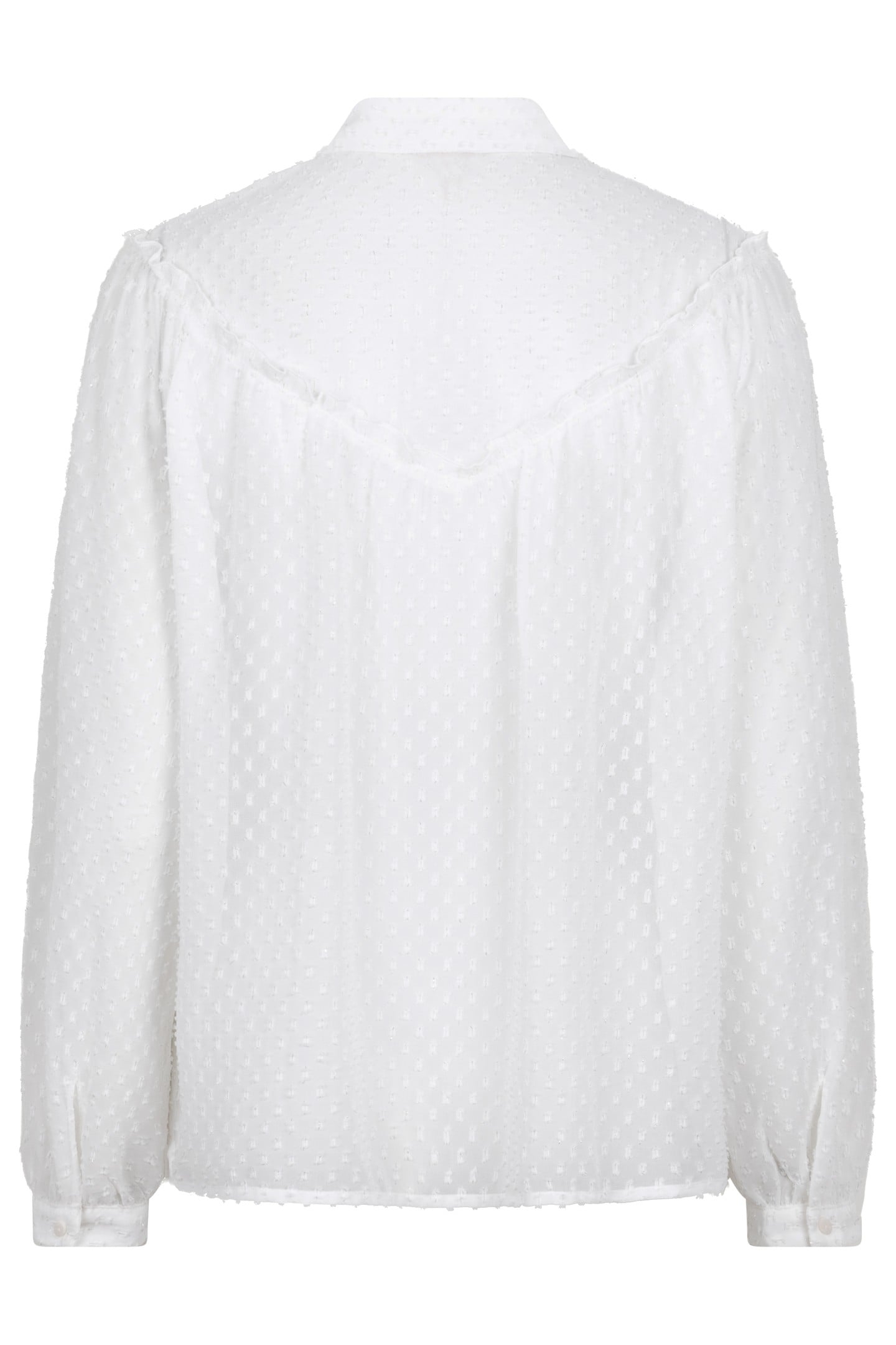 BLOUSE PLUMETIS SMOCK OFF WHITE 2