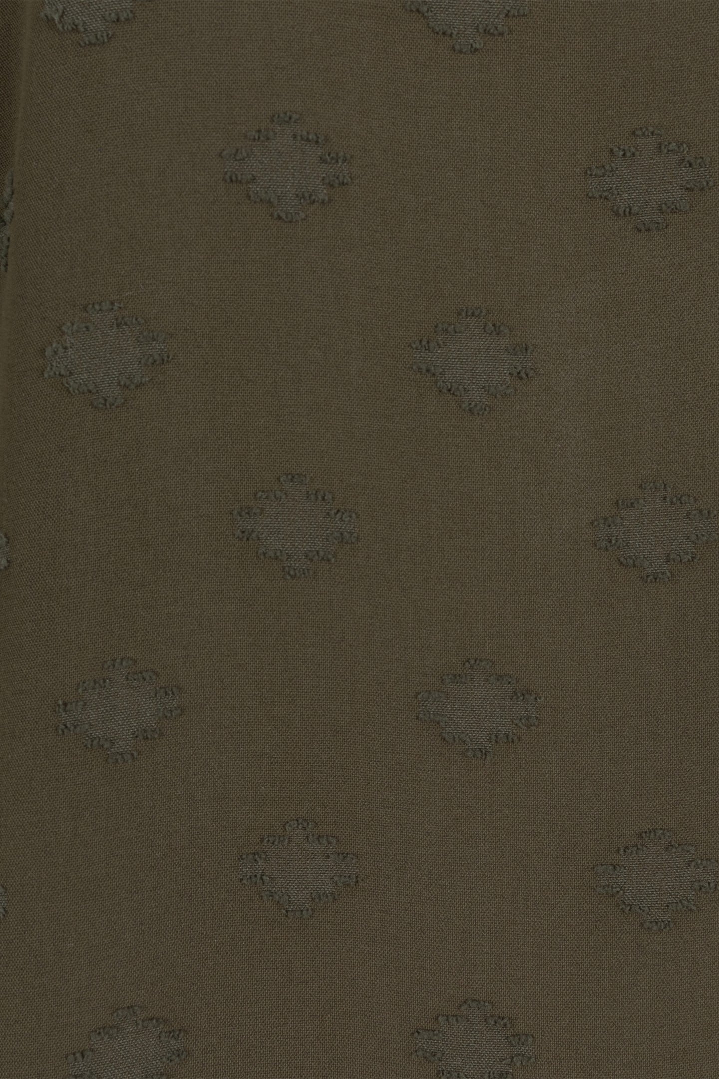 BLOUSE HIGH COLLAR PLUMETIS MOSS GREEN 6