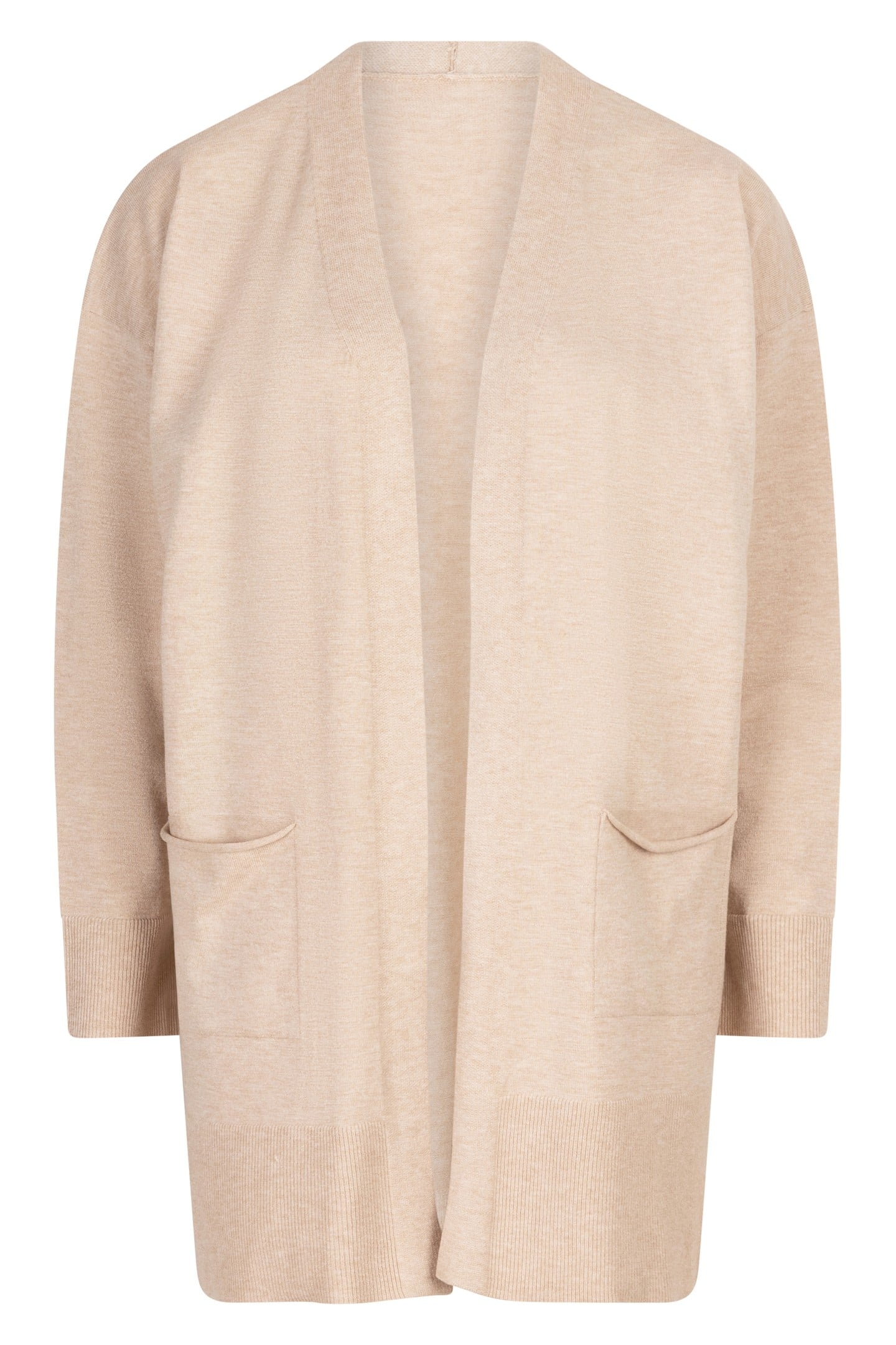 CARDIGAN LONG SAND 1