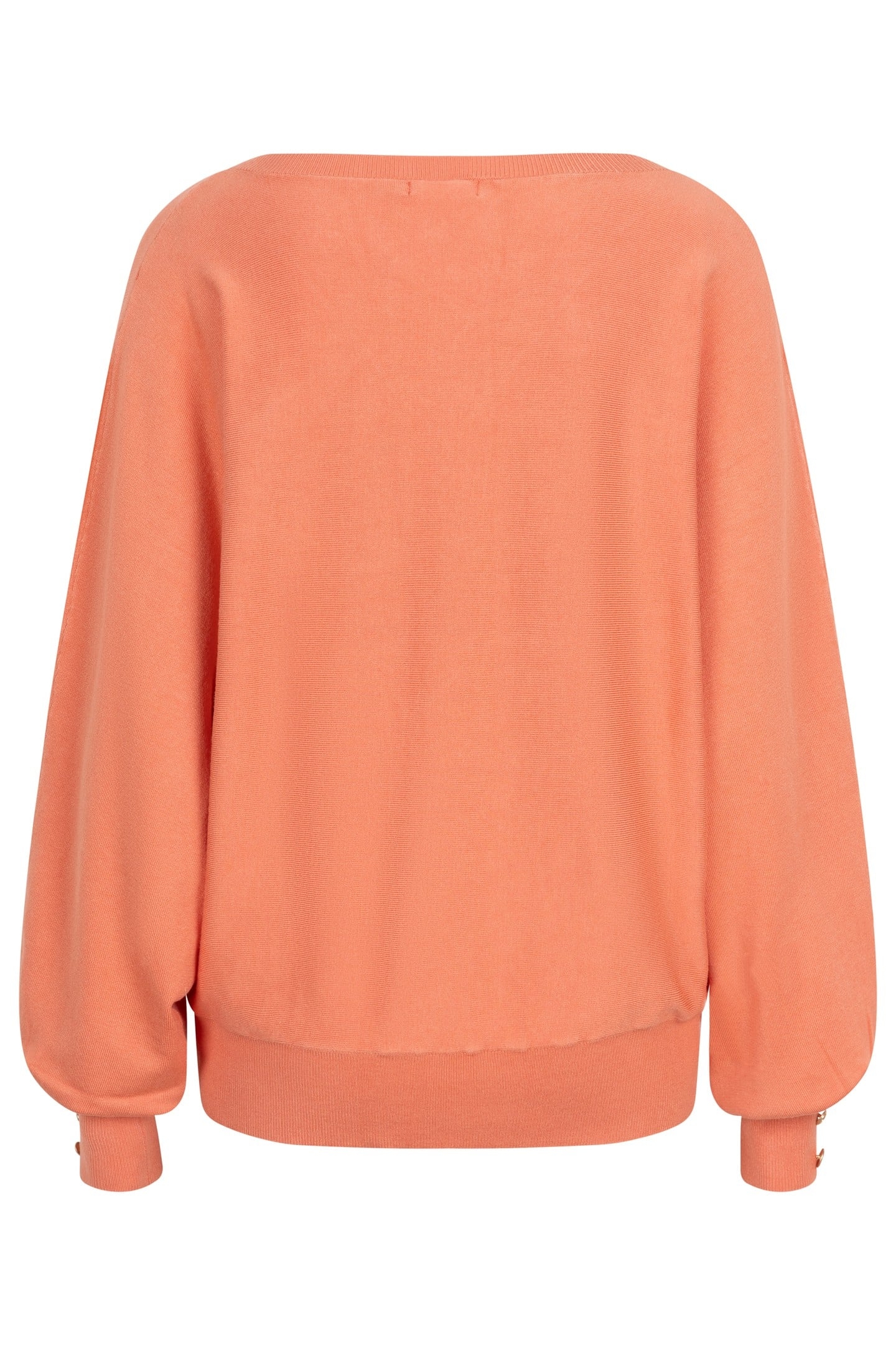 SWEATER BATWING BASIC KNIT AMBER GLOW 6