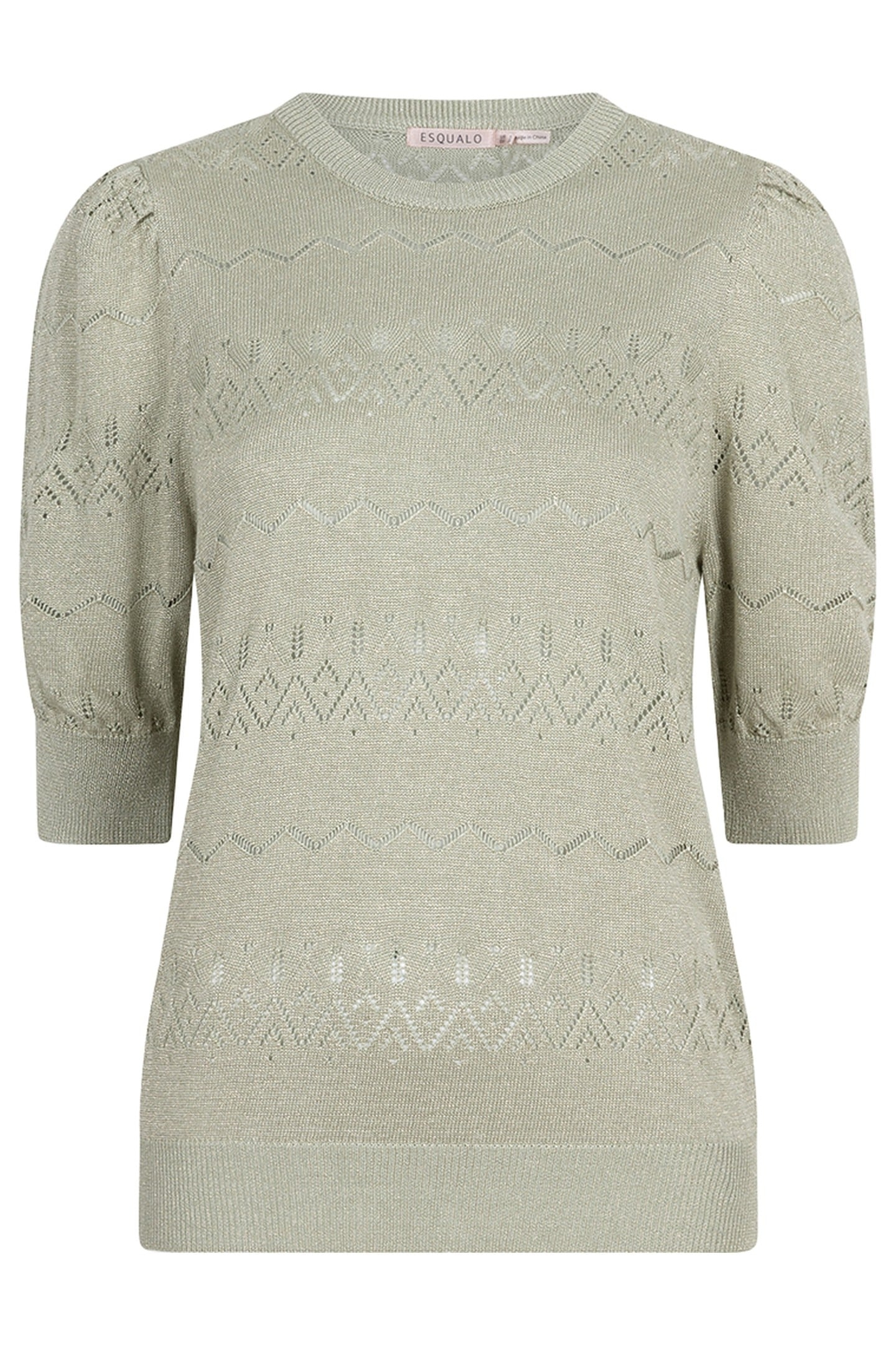 SWEATER S/SLVE LUREX JADE 3