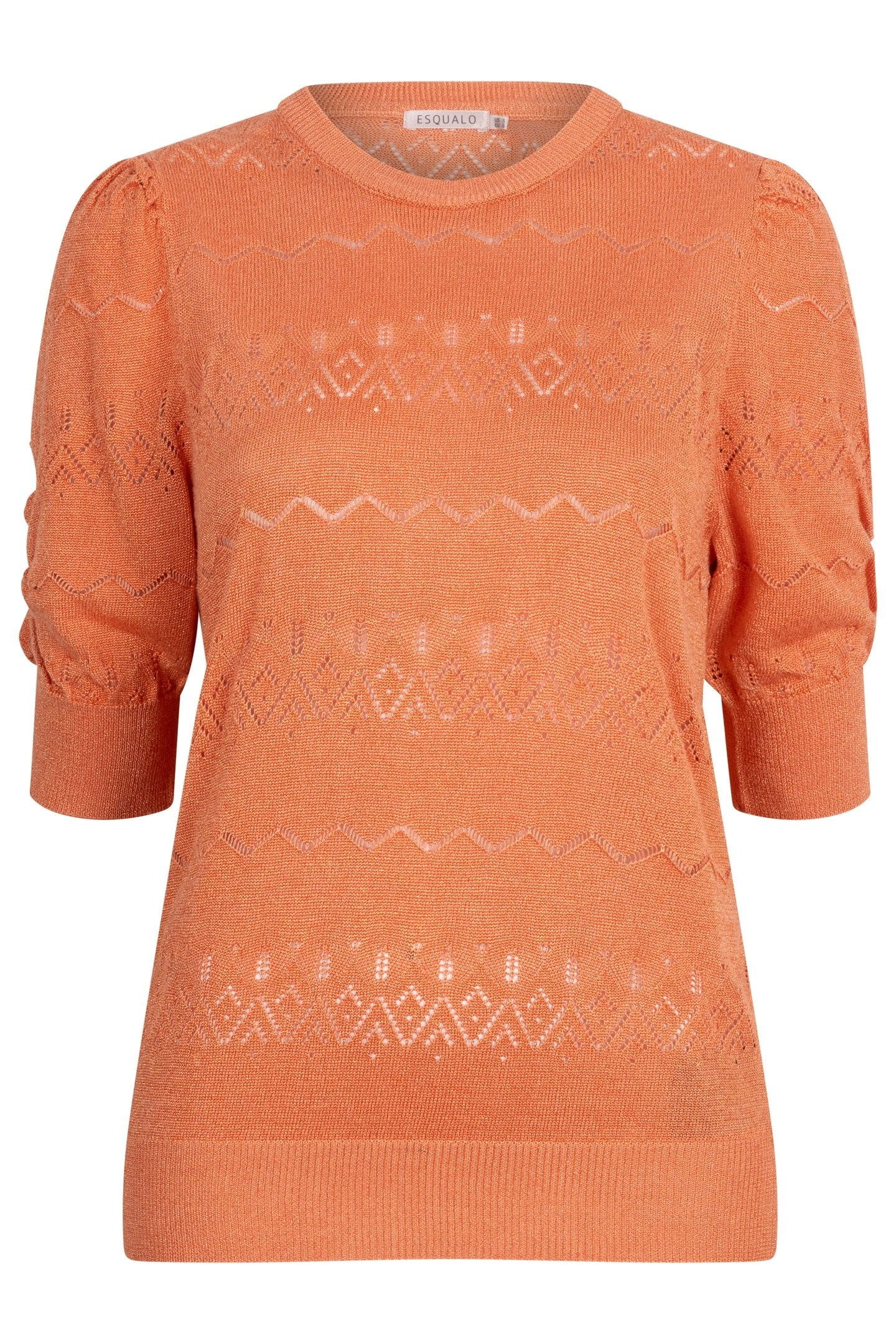 SWEATER S/SLVE LUREX AMBER GLOW 4