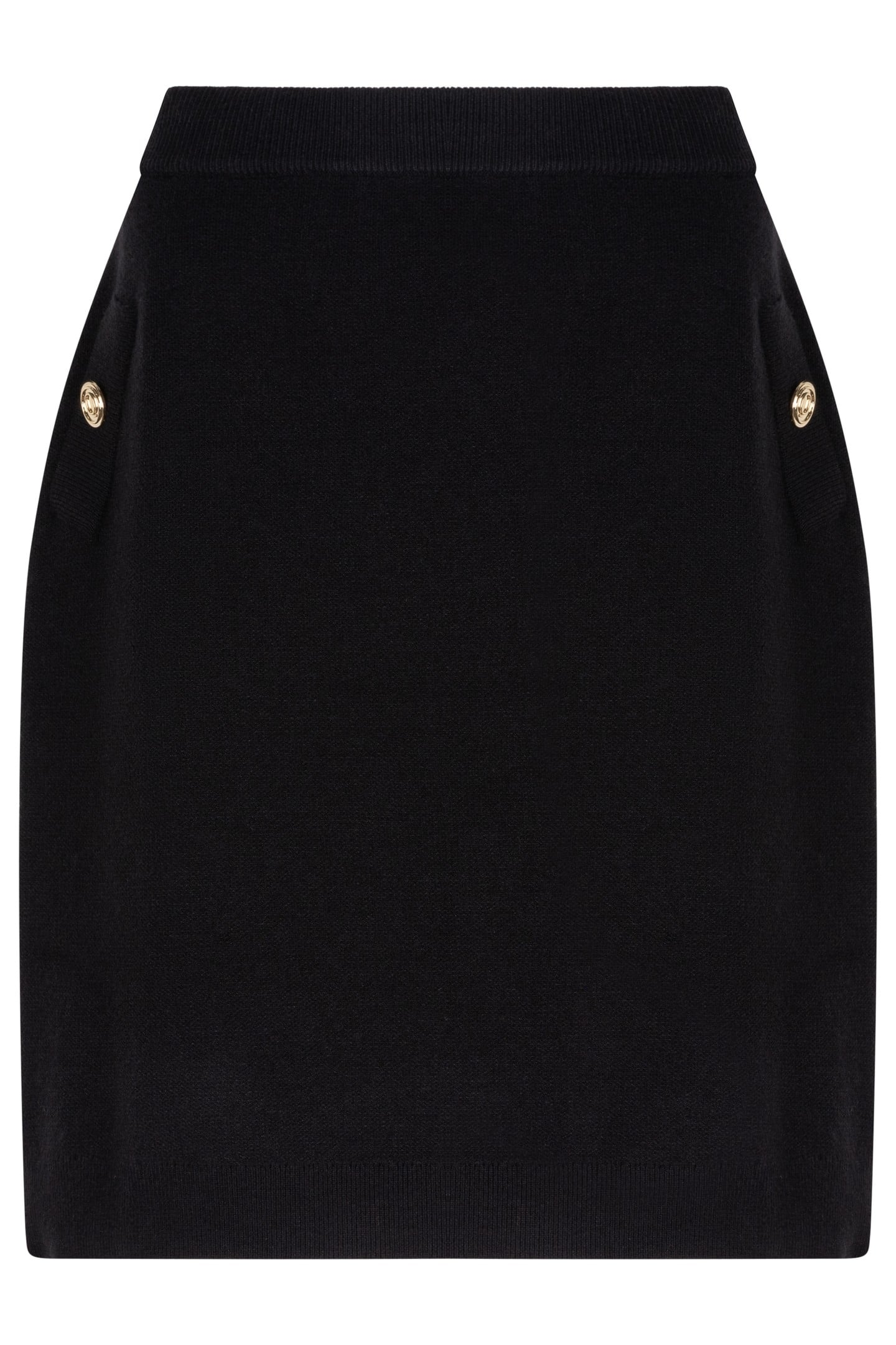 SKIRT KNITTED SHORT BLACK 5