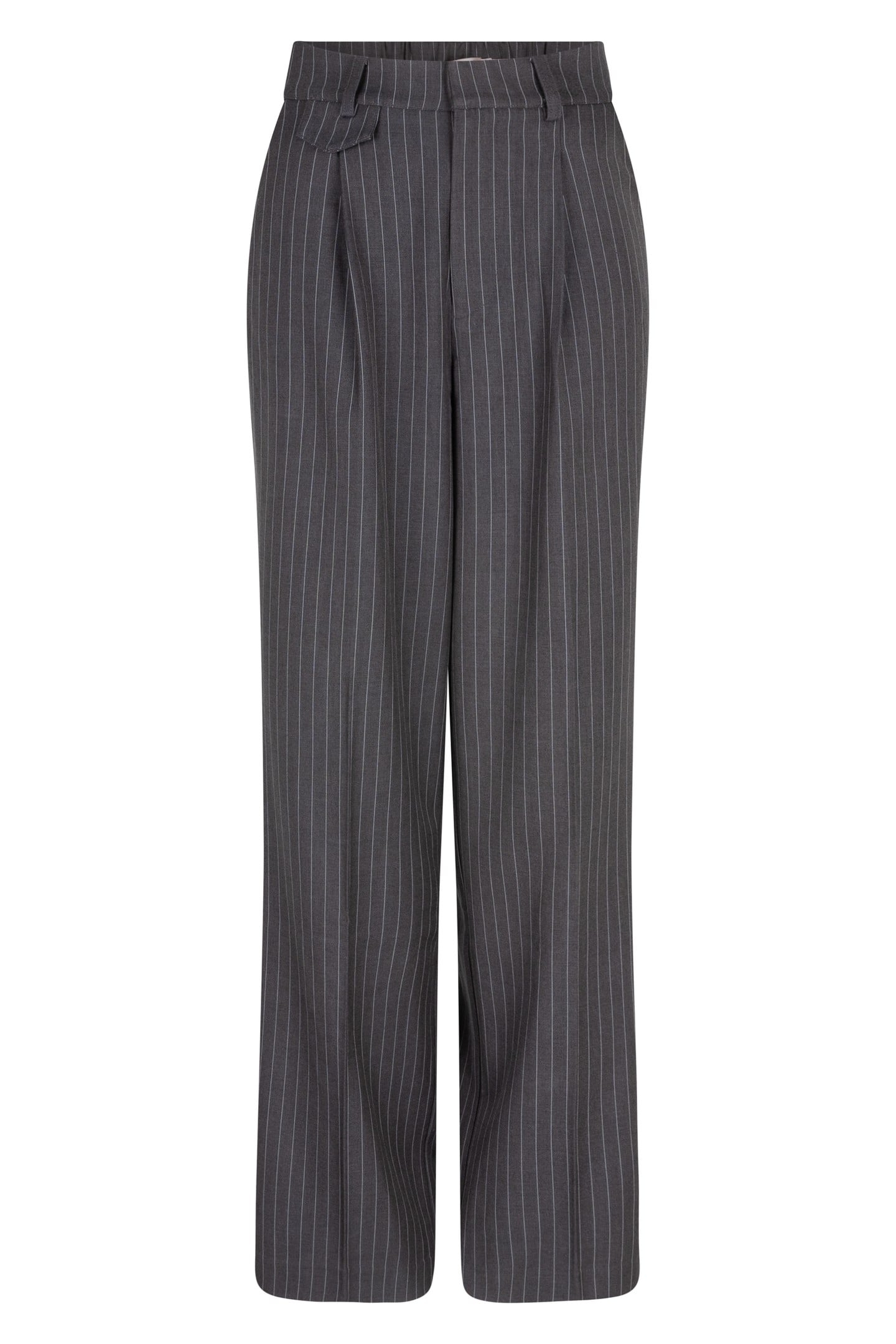 TROUSERS PINSTRIPE DARK GREY 5