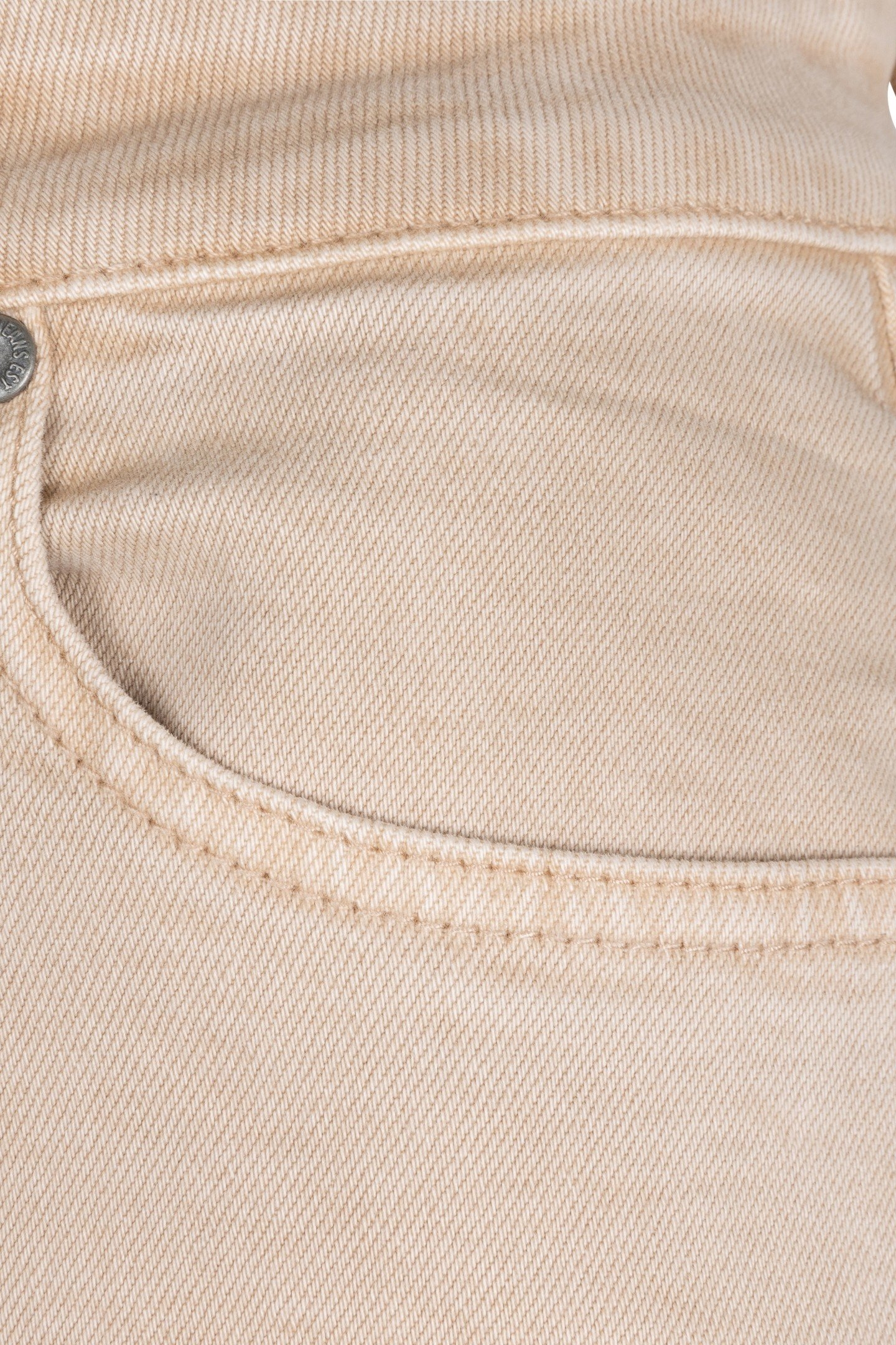 SKIRT JEANS MAXI SLIT GARMENT DYE SAND 8