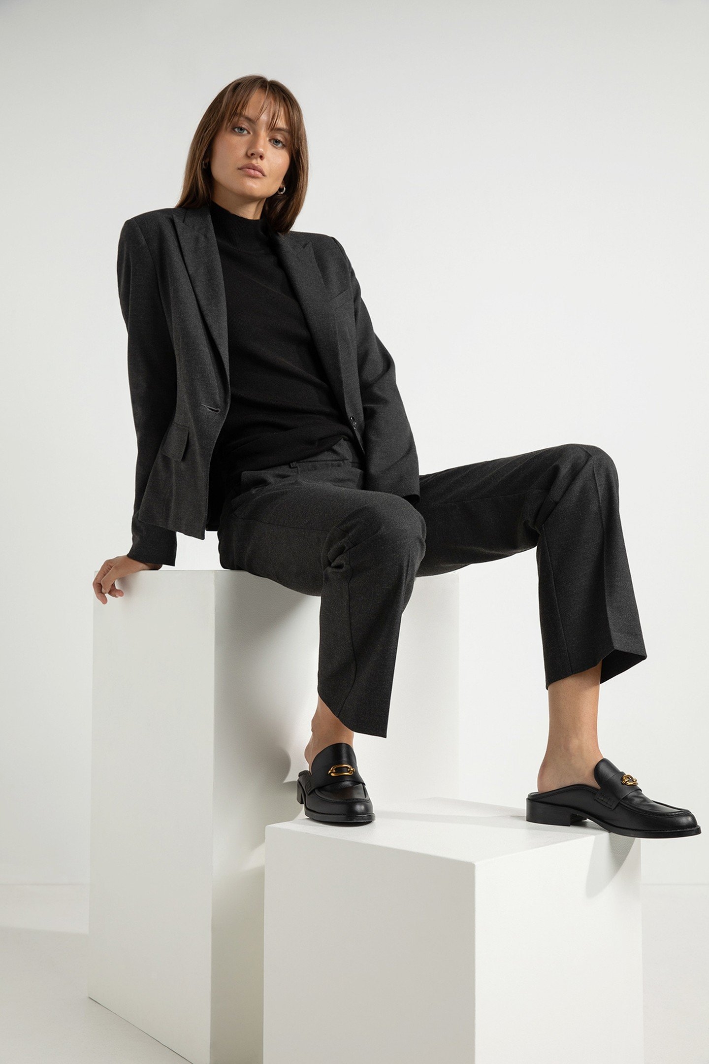 ALIX BLAZER ANTHRACITE 4