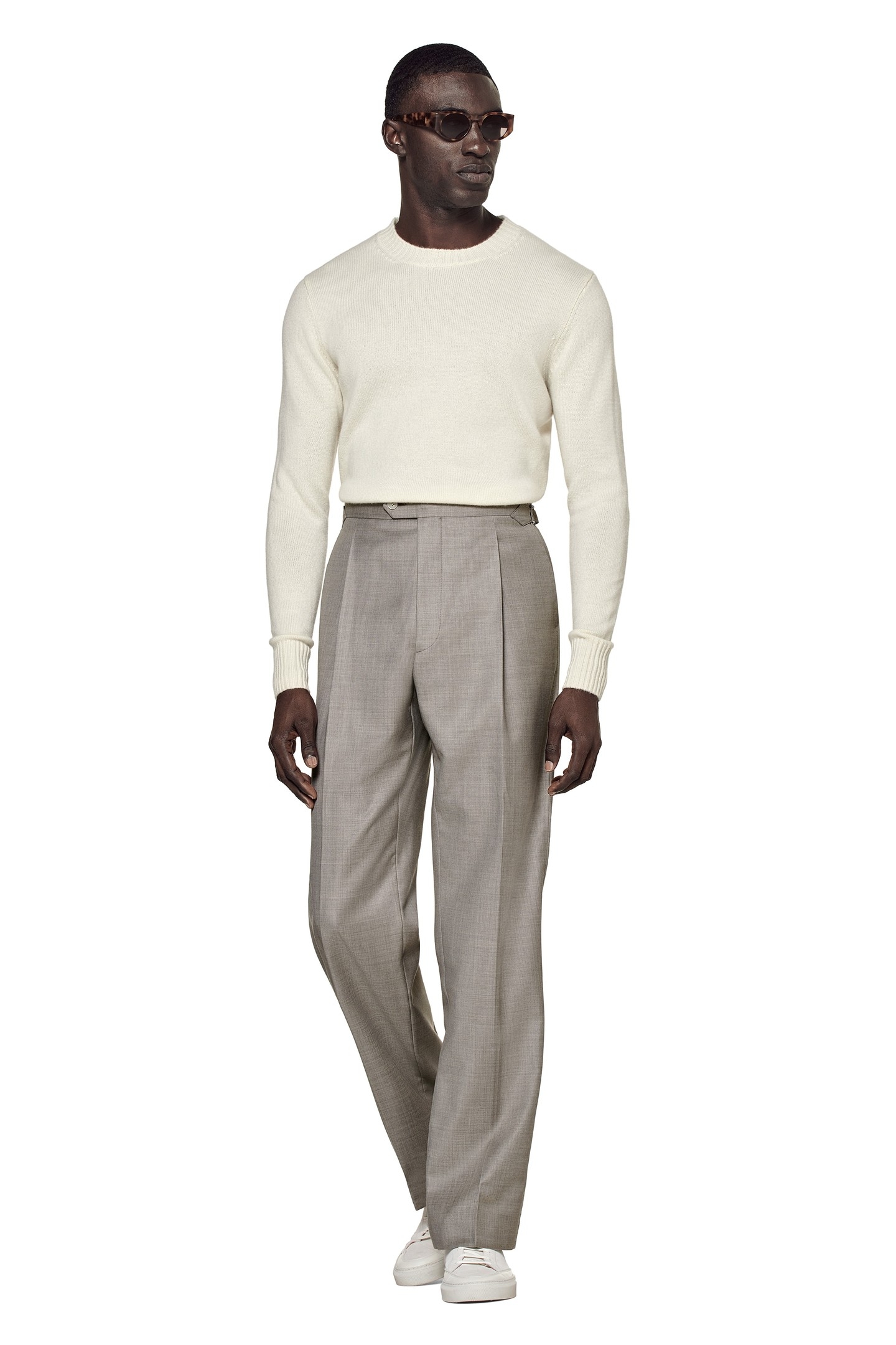 TROUSER-LT BROWN SAND 3