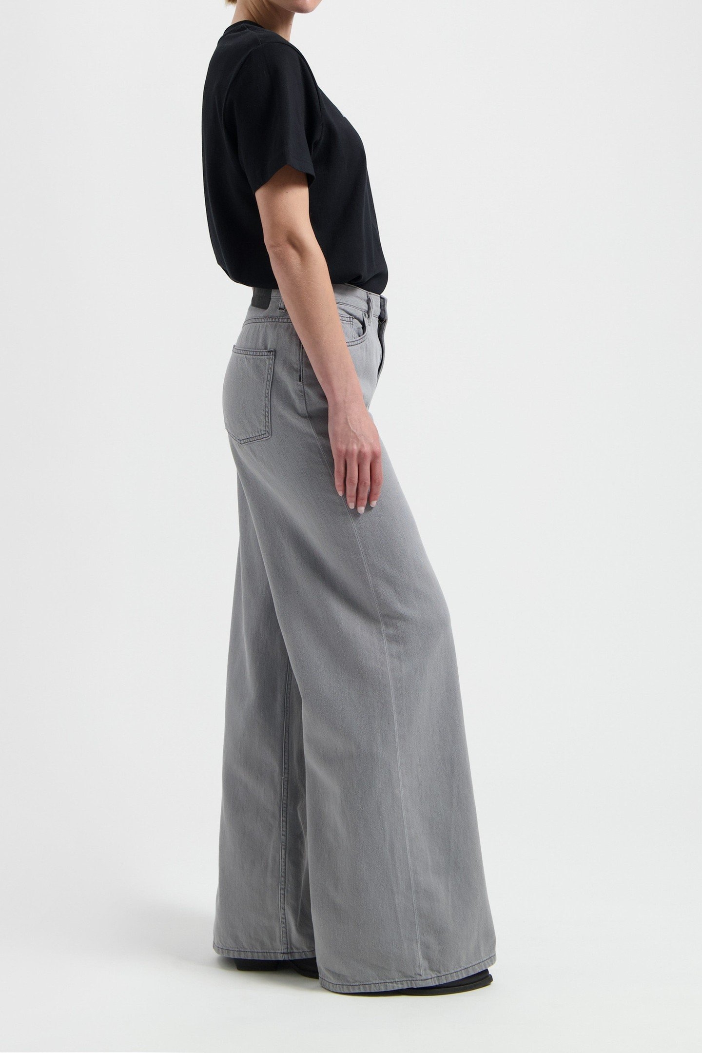 SARA HIGH LOOSE FLOW MARGE GREY 2