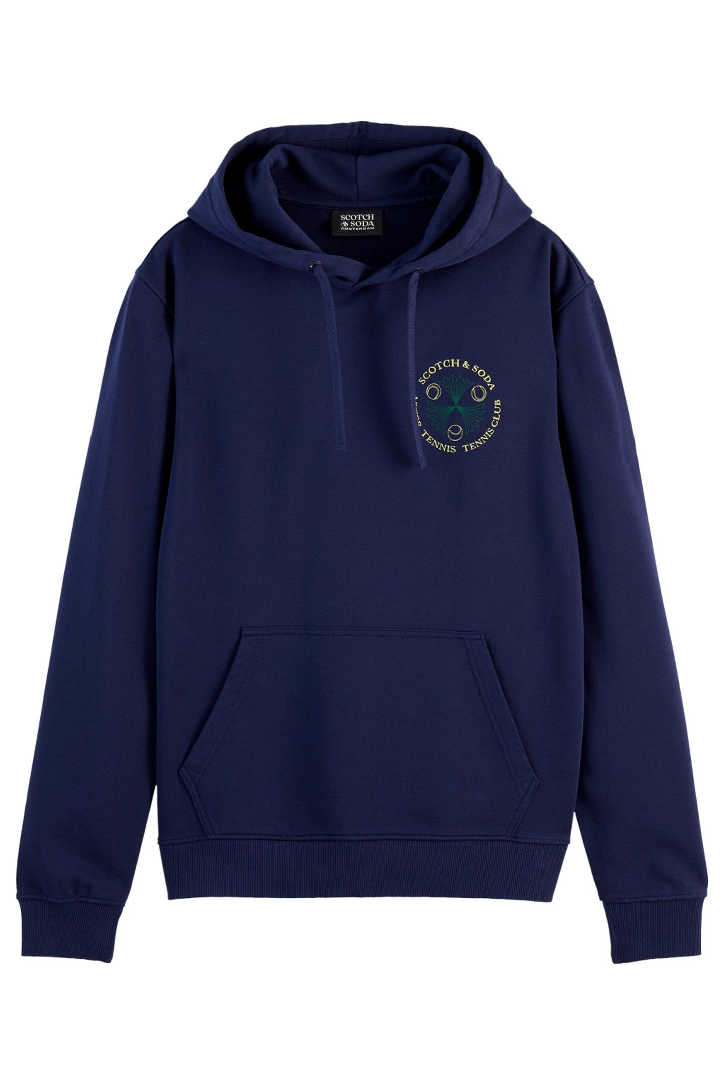 FRONT AND BACK ARTWORK HOODIE NAVY 1