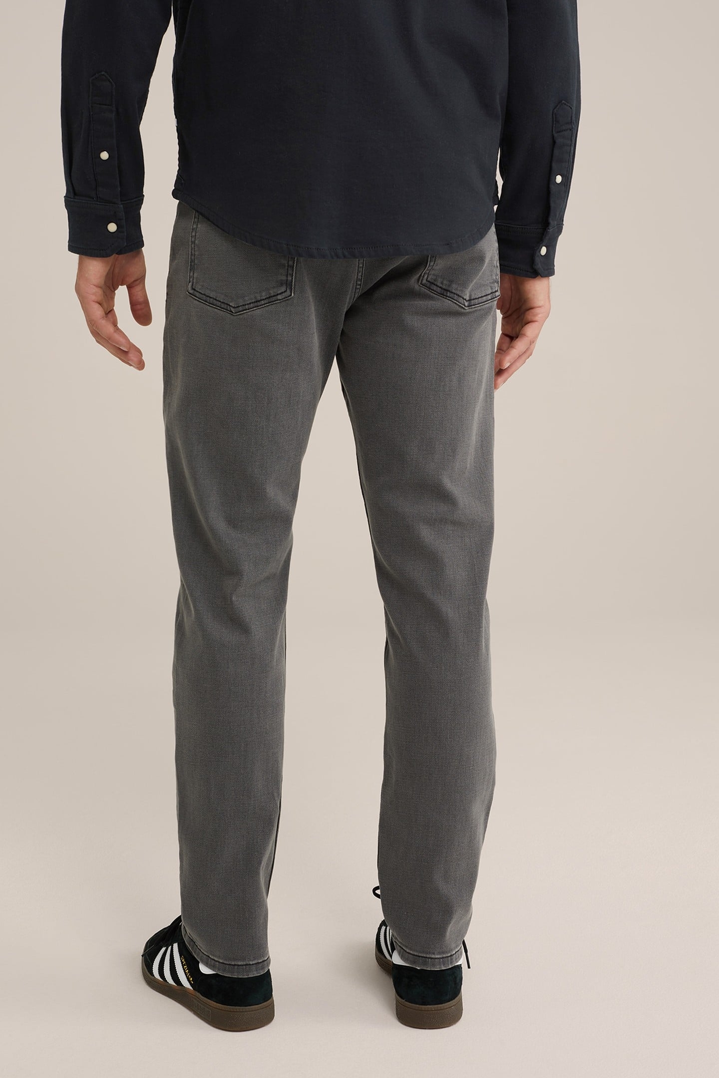 5-POCKET MID WAIST LIGHT GREY 3