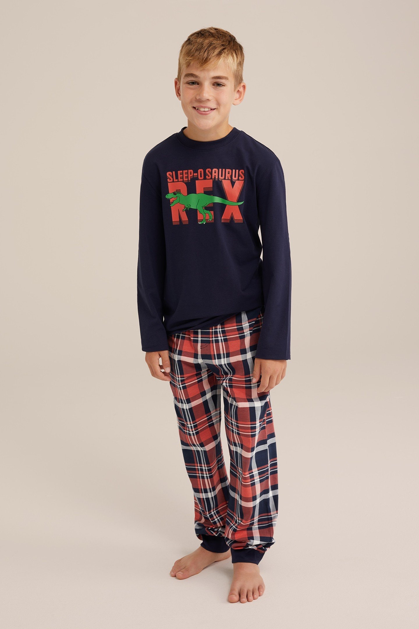 BOYS PYJAMA DARK BLUE 2