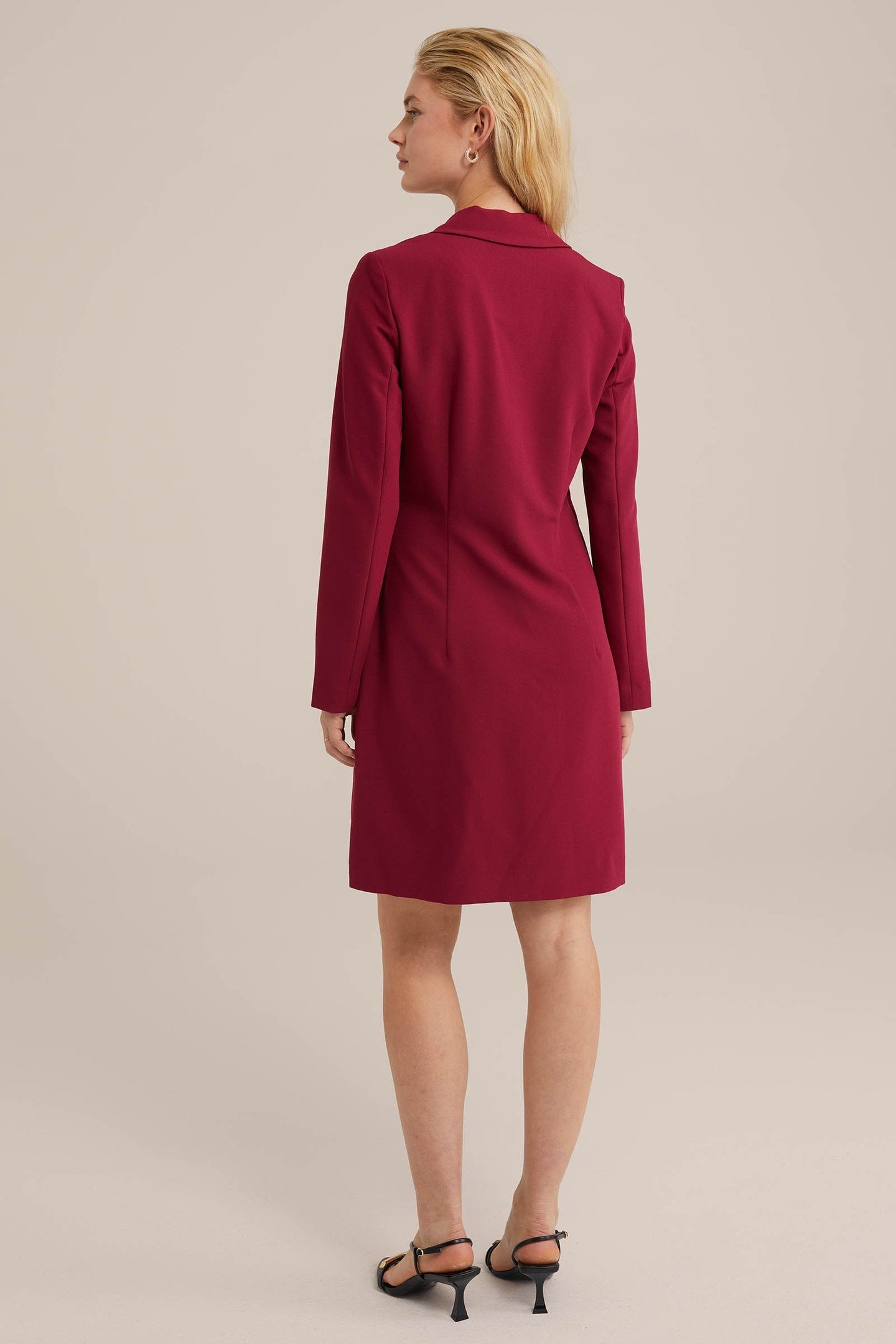 DRESS SHORT VINTAGE RED 3