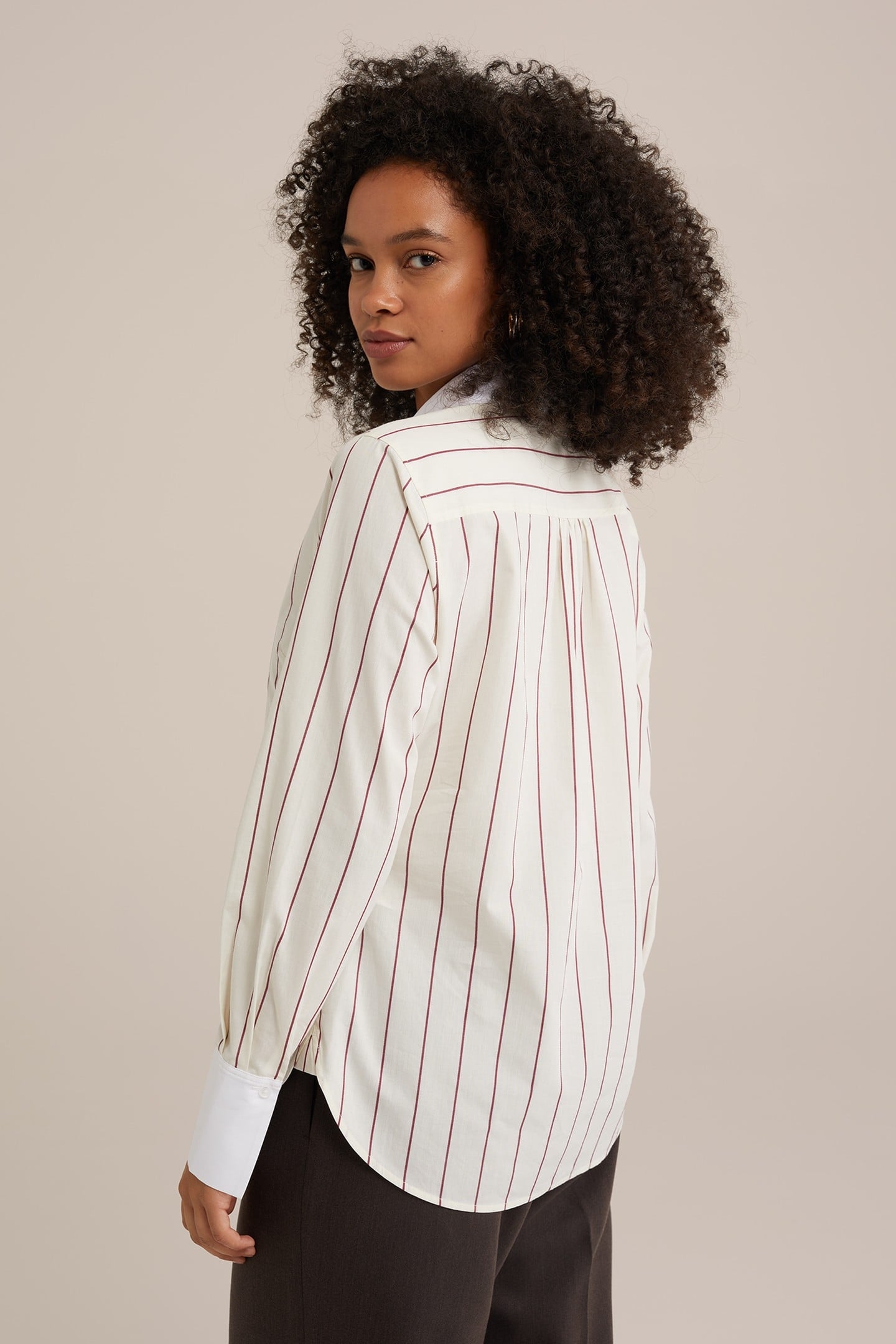 BLOUSE BURGUNDY RED 4