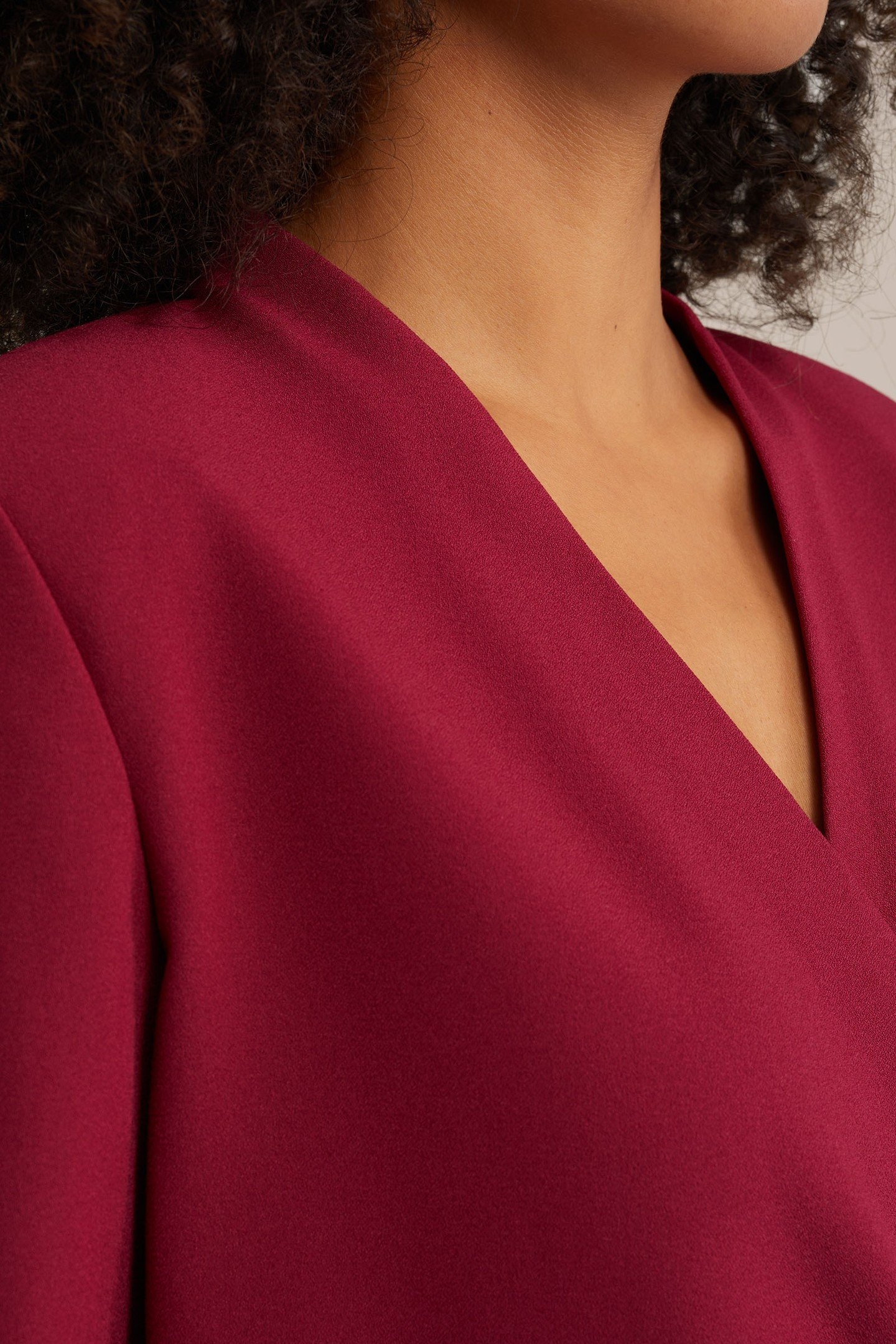 BLOUSE VINTAGE RED 5