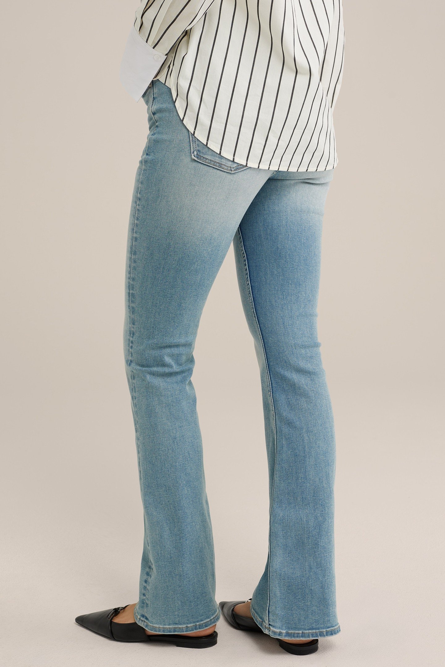 5-POCKET HIGH WAIST BRIGHT BLUE 3