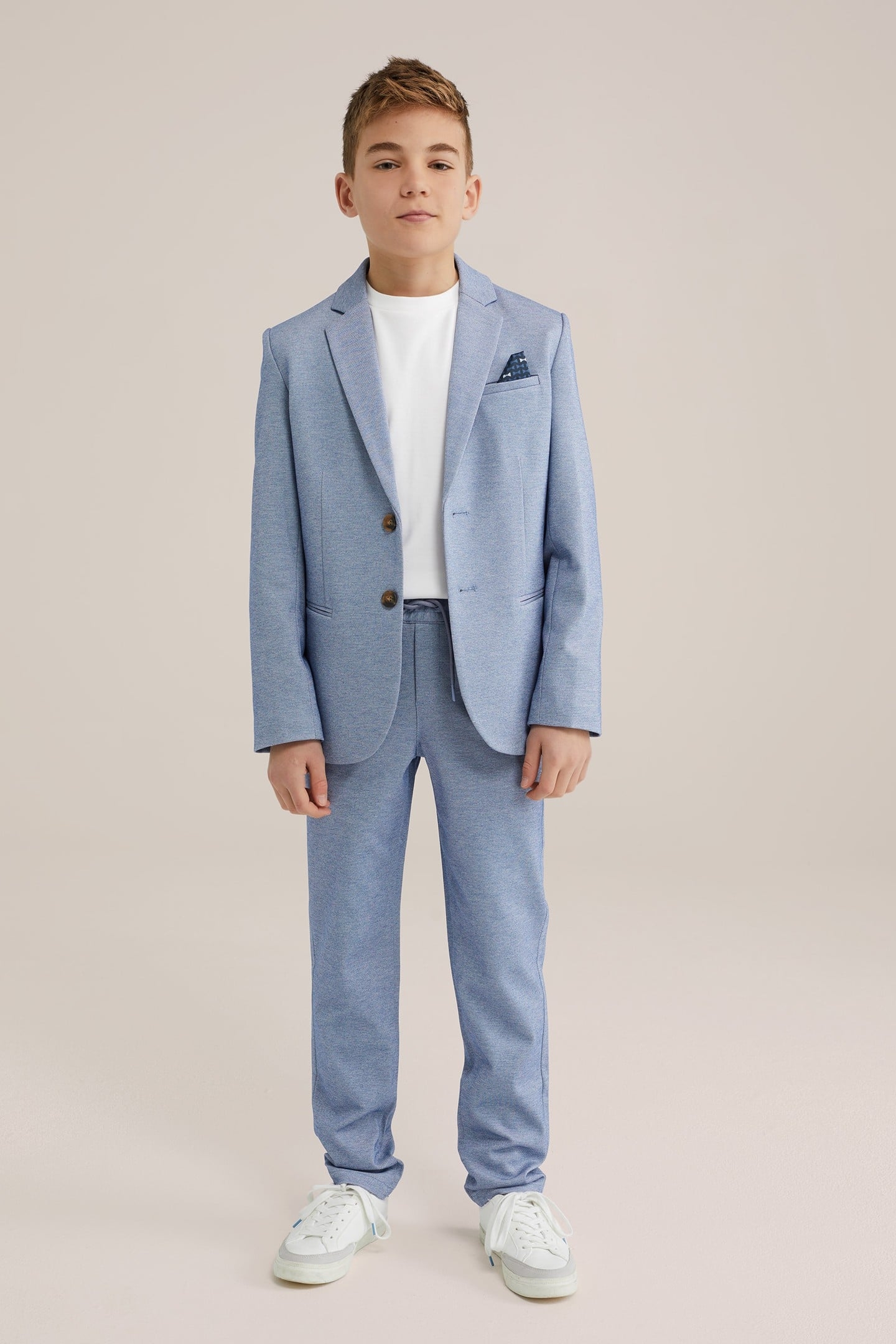 BOYS PANTALON LIGHT BLUE 2