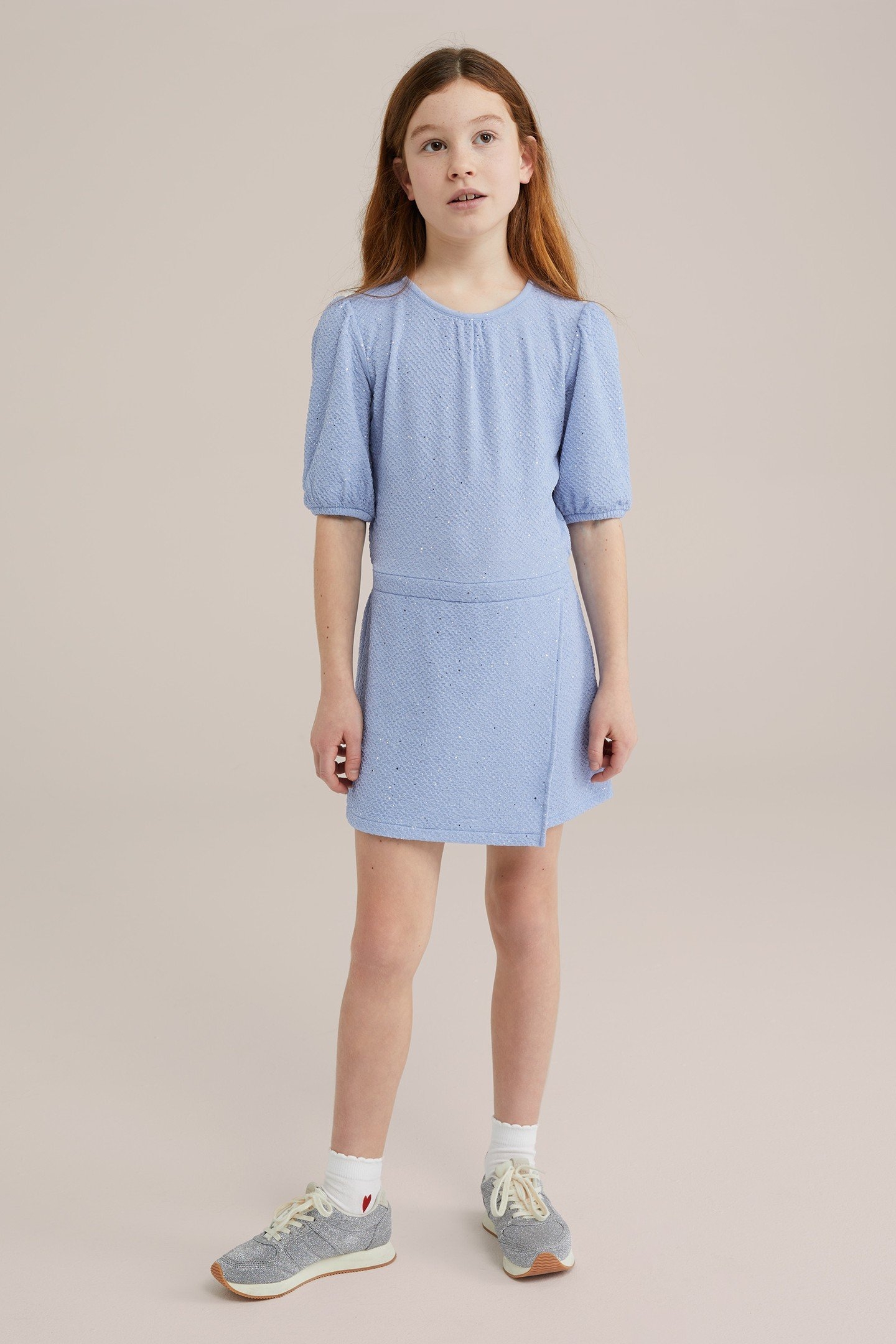 GIRLS JUMPSUIT ICE BLUE 1