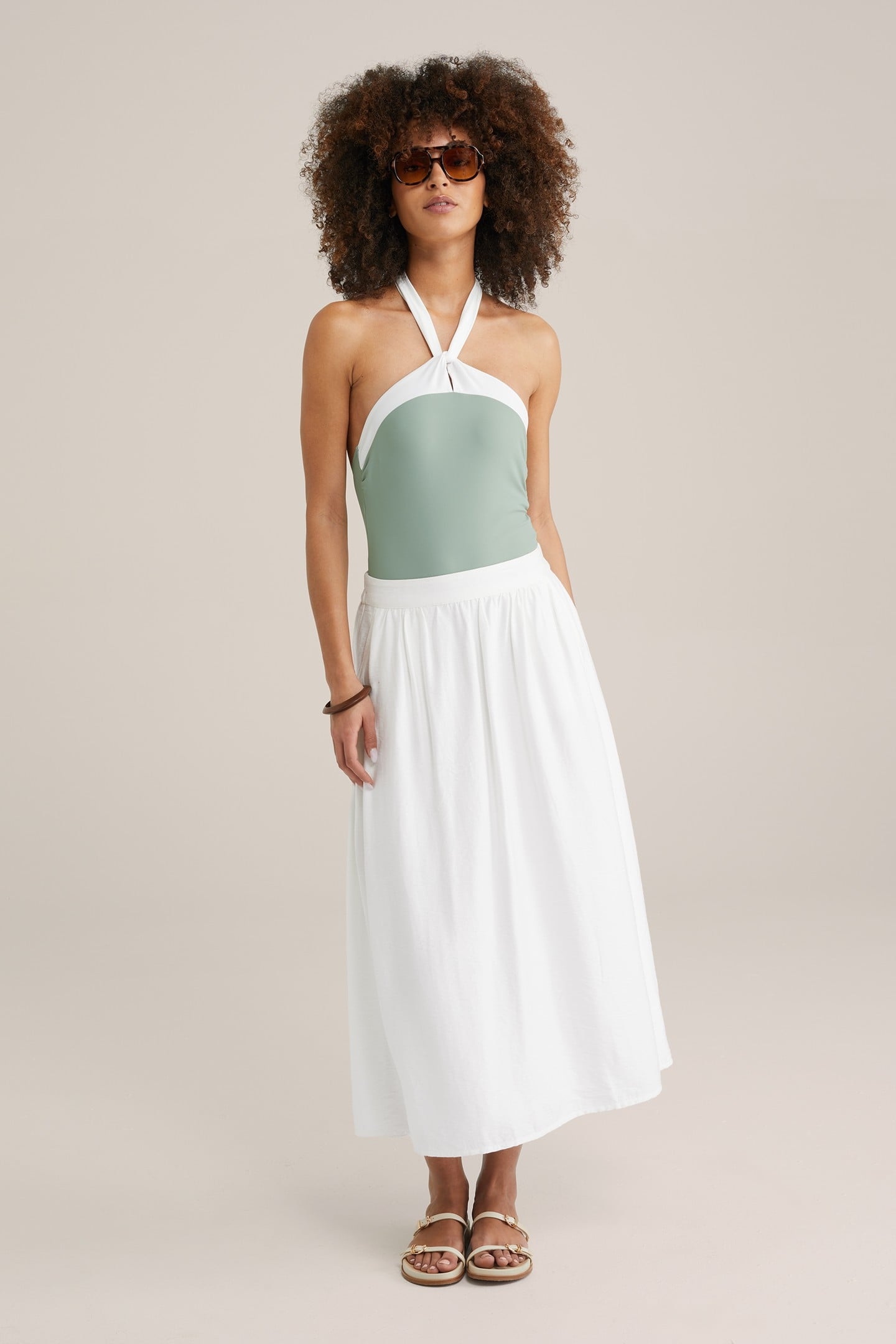 BATHING-SUIT LIGHT GREEN 2