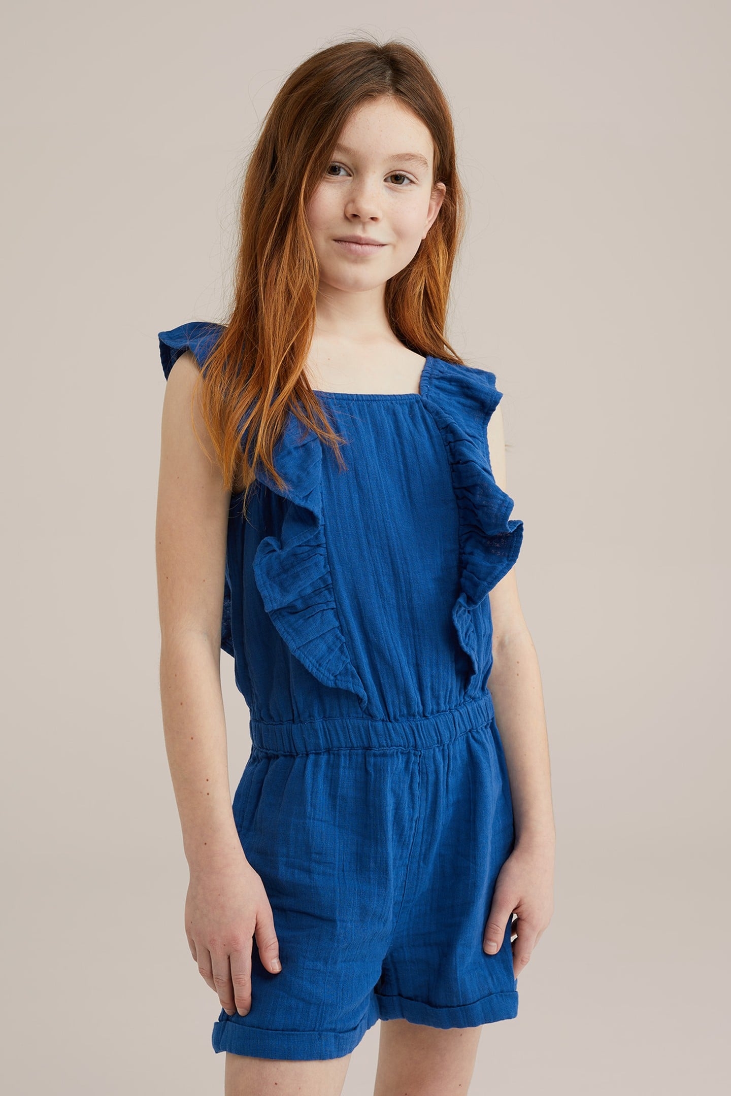 GIRLS JUMPSUIT DARK BLUE 5