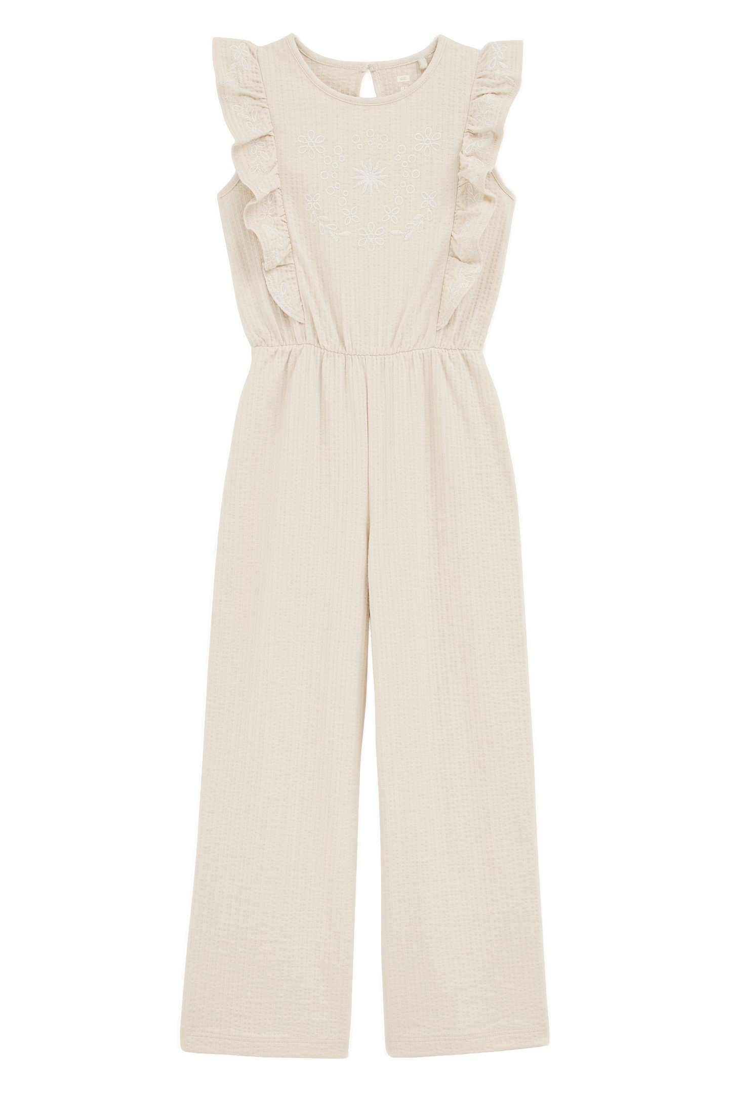 GIRLS JUMPSUIT BEIGE 2
