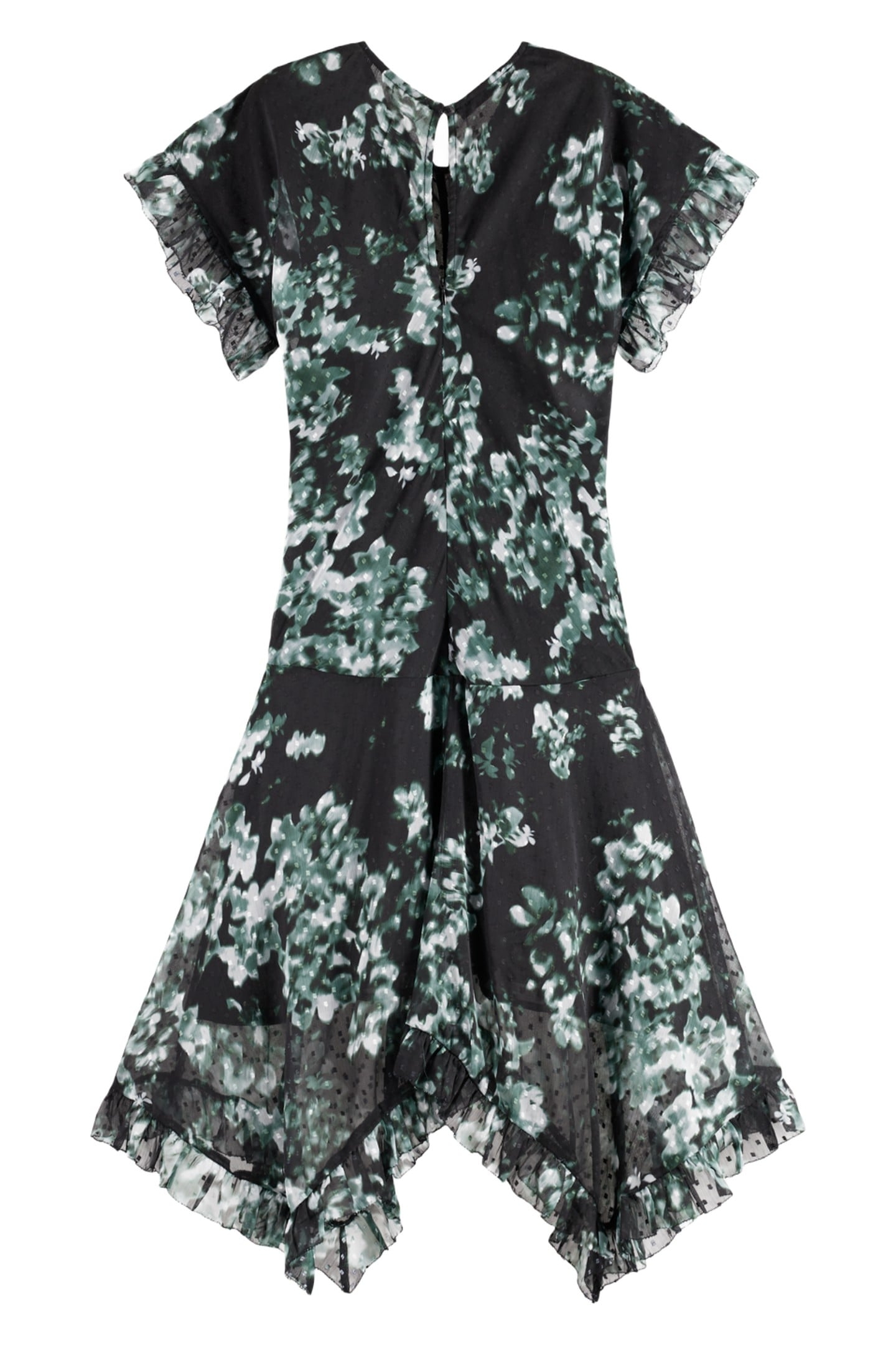PRINTED FIL COUPE MINI RUFFLE DRESS NIEUW BLOSSOM PRINT PARK 3