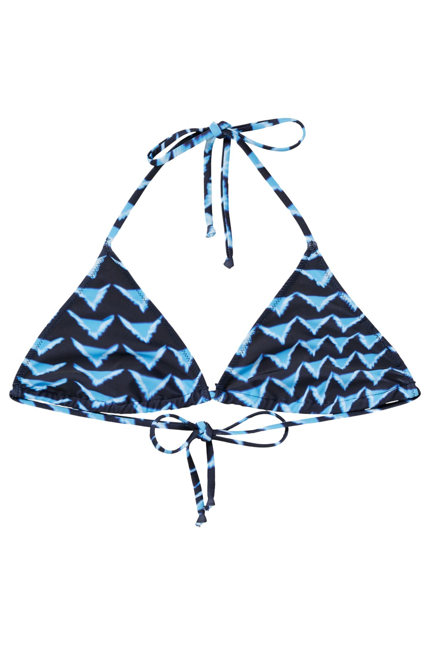 REVERSIBLE PRINTED BIKINI TOP HOUSE OF MIRRORS PINK 6