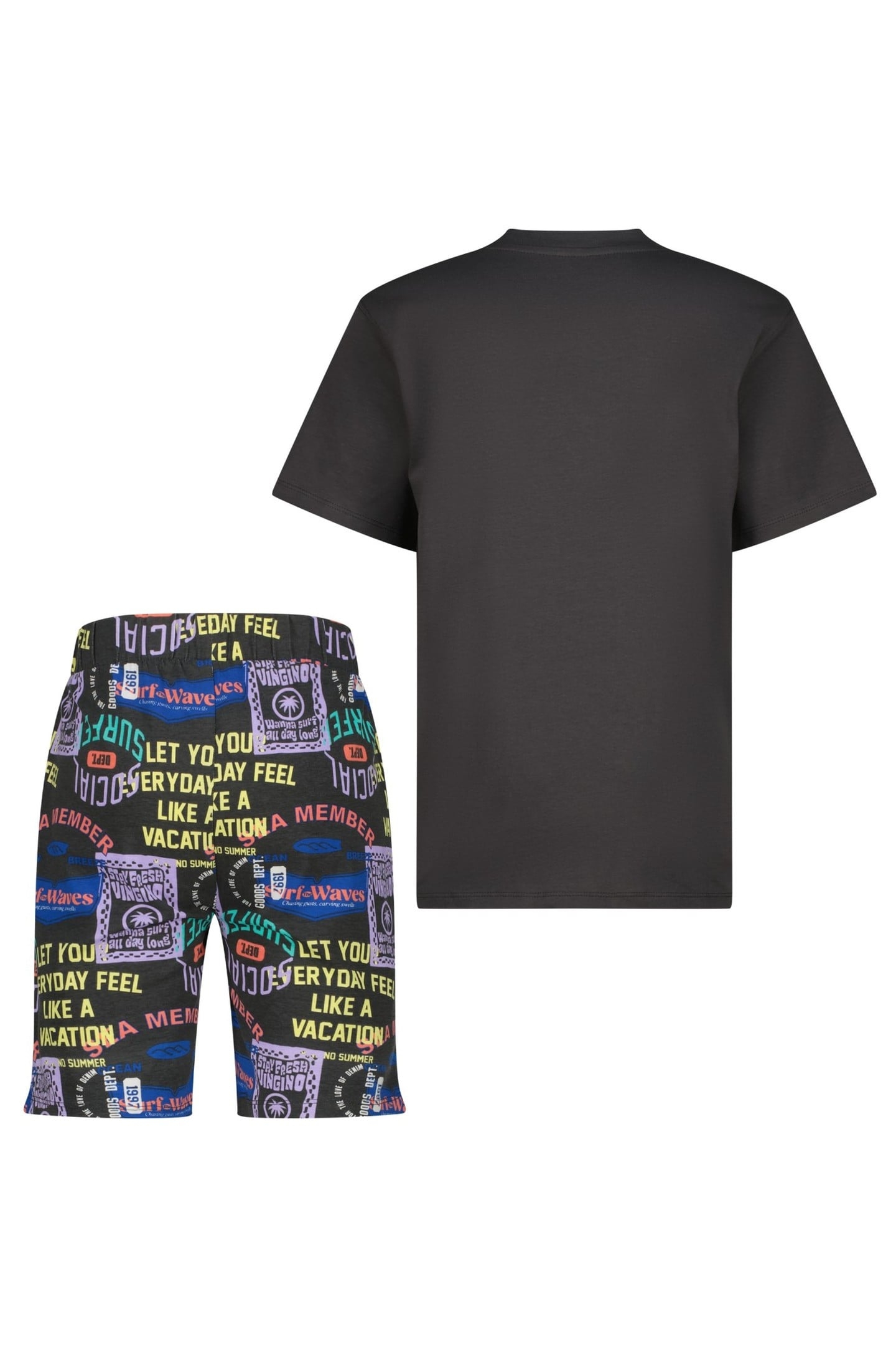 BOYS WASOY PYJAMA METTALIC GREY 2